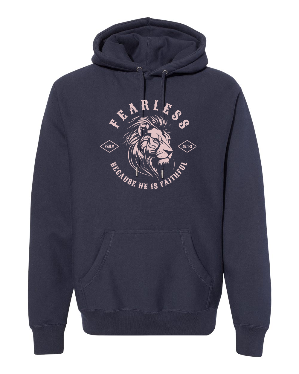 Fearless "Because He Is Faithful" Hoodie - Shirtify