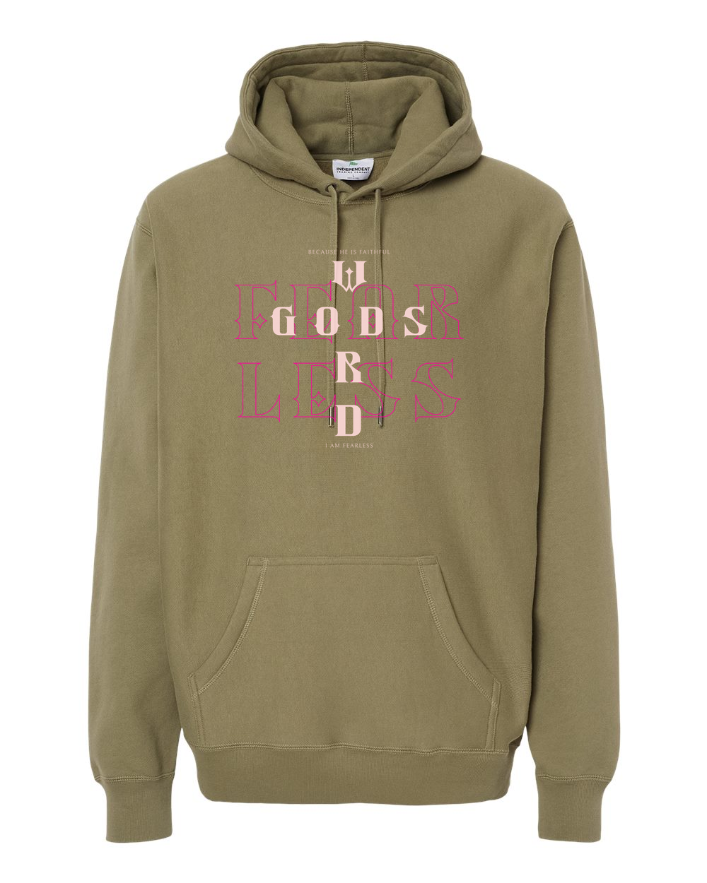 Fearless (God's Word) Hoodie - Shirtify