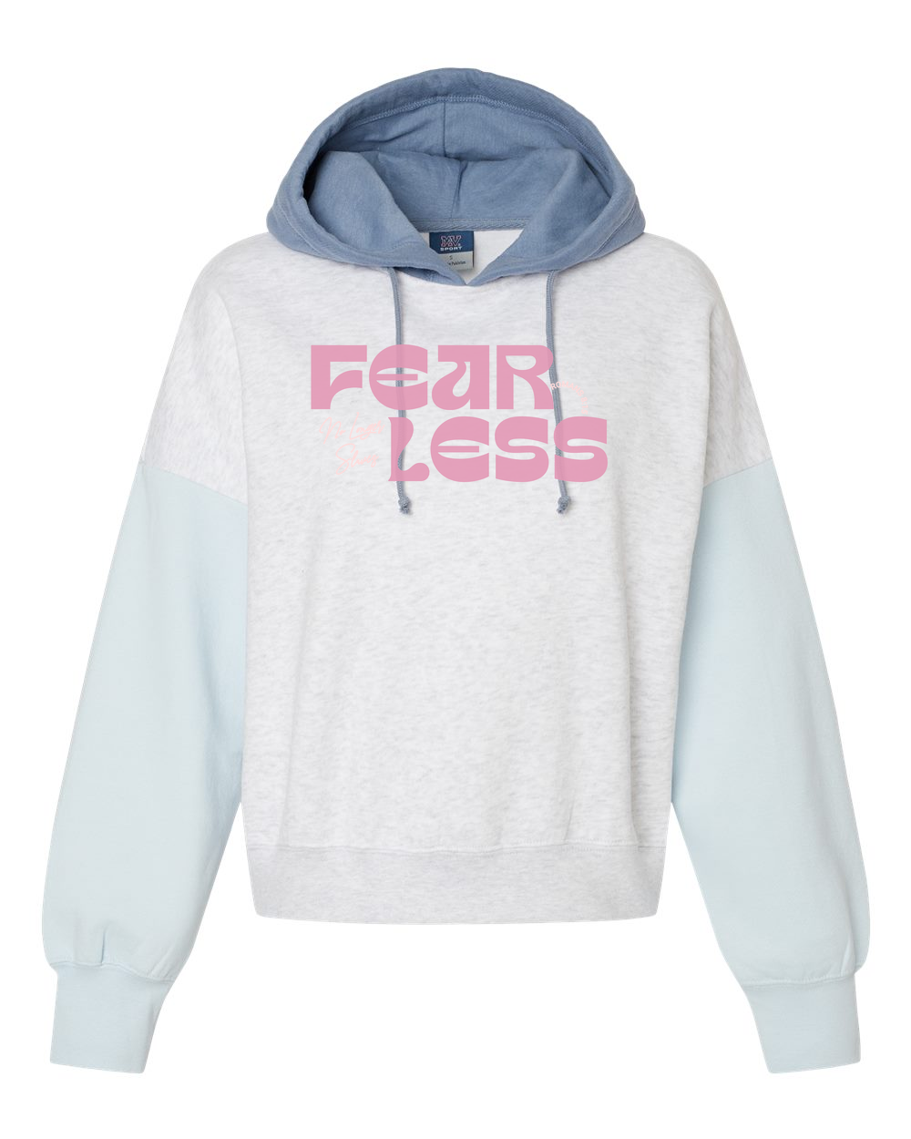 Fearless "No Longer Slaves" Women's Cropped or Lightweight Hoodie - Shirtify