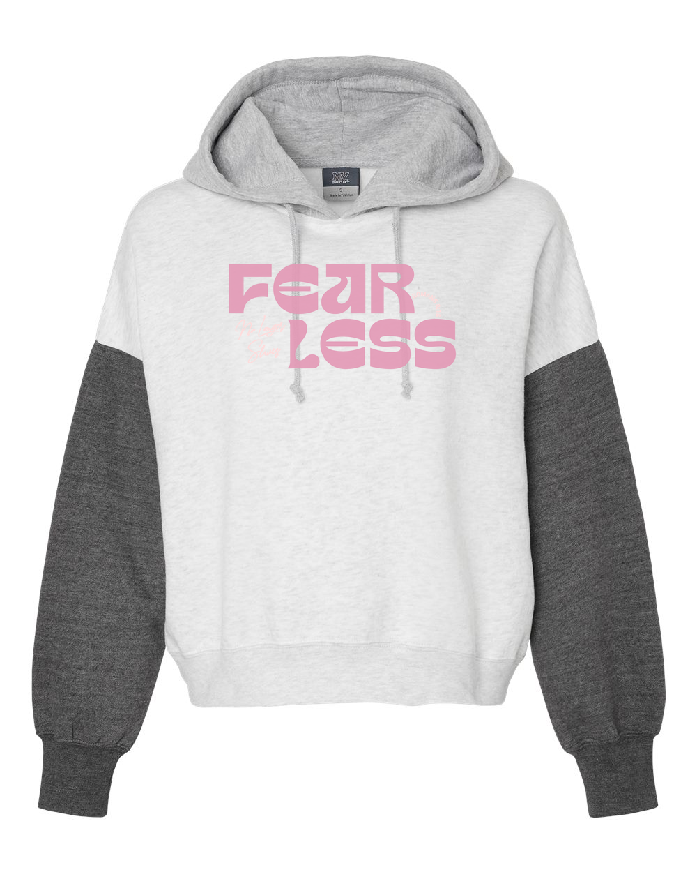 Fearless "No Longer Slaves" Women's Hoodie Charcoal (MVSW23716F)