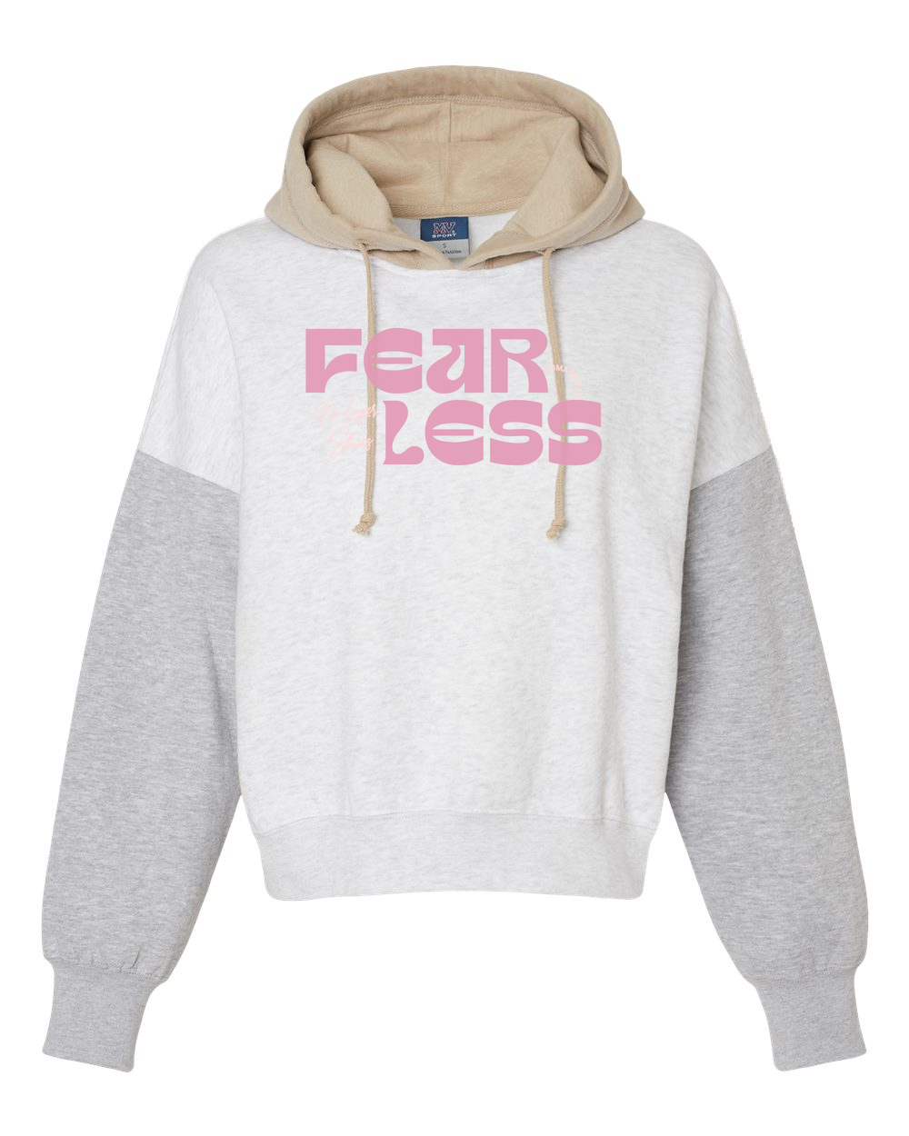 Fearless "No Longer Slaves" Women's Cropped or Lightweight Hoodie - Shirtify