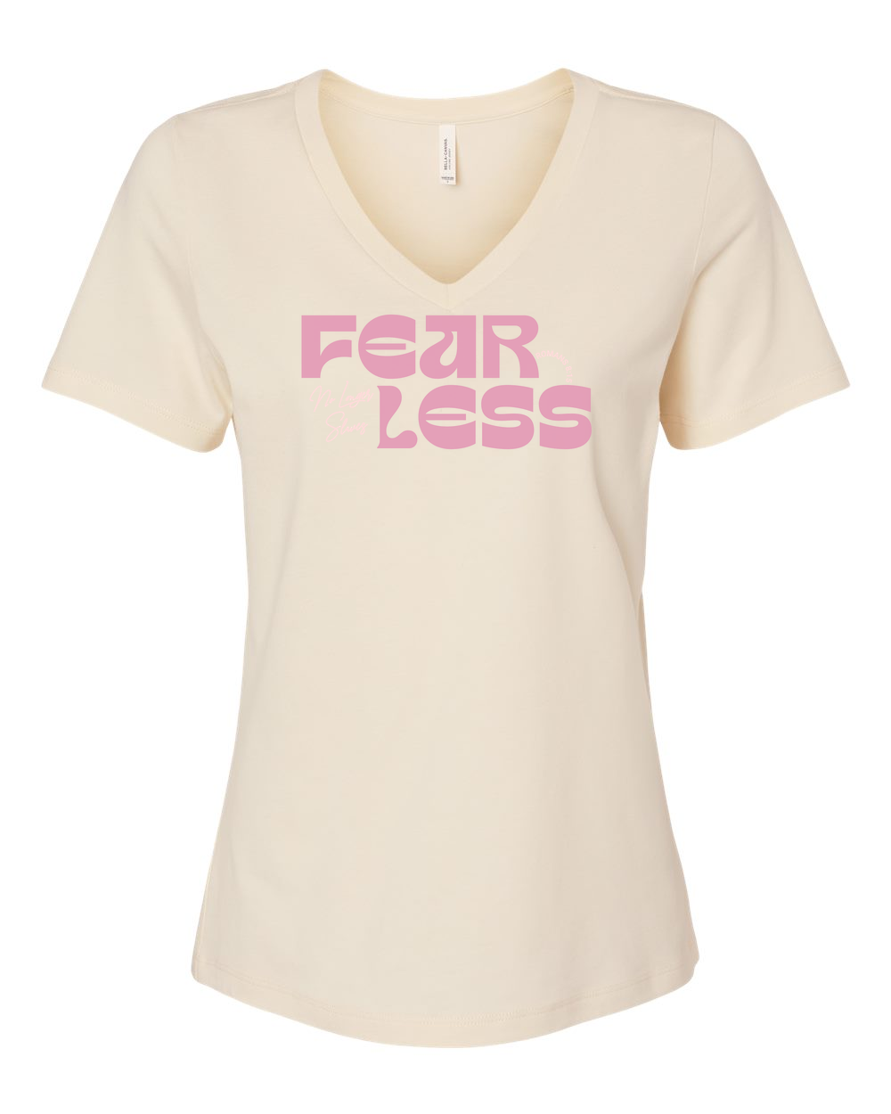 Fearless "No Longer Slaves" Women's V-Neck - Shirtify