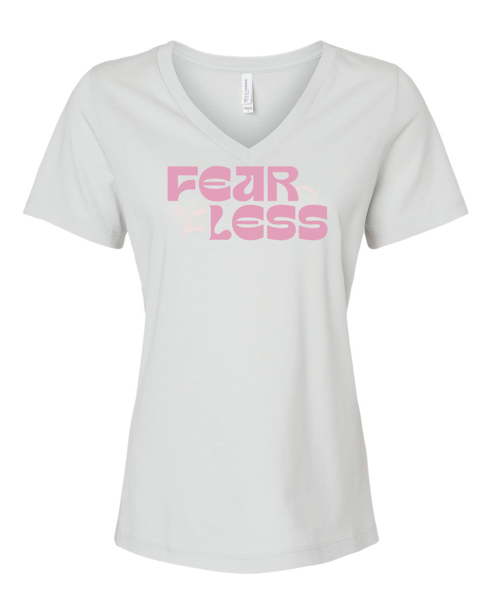 Fearless "No Longer Slaves" Women's V-Neck - Shirtify