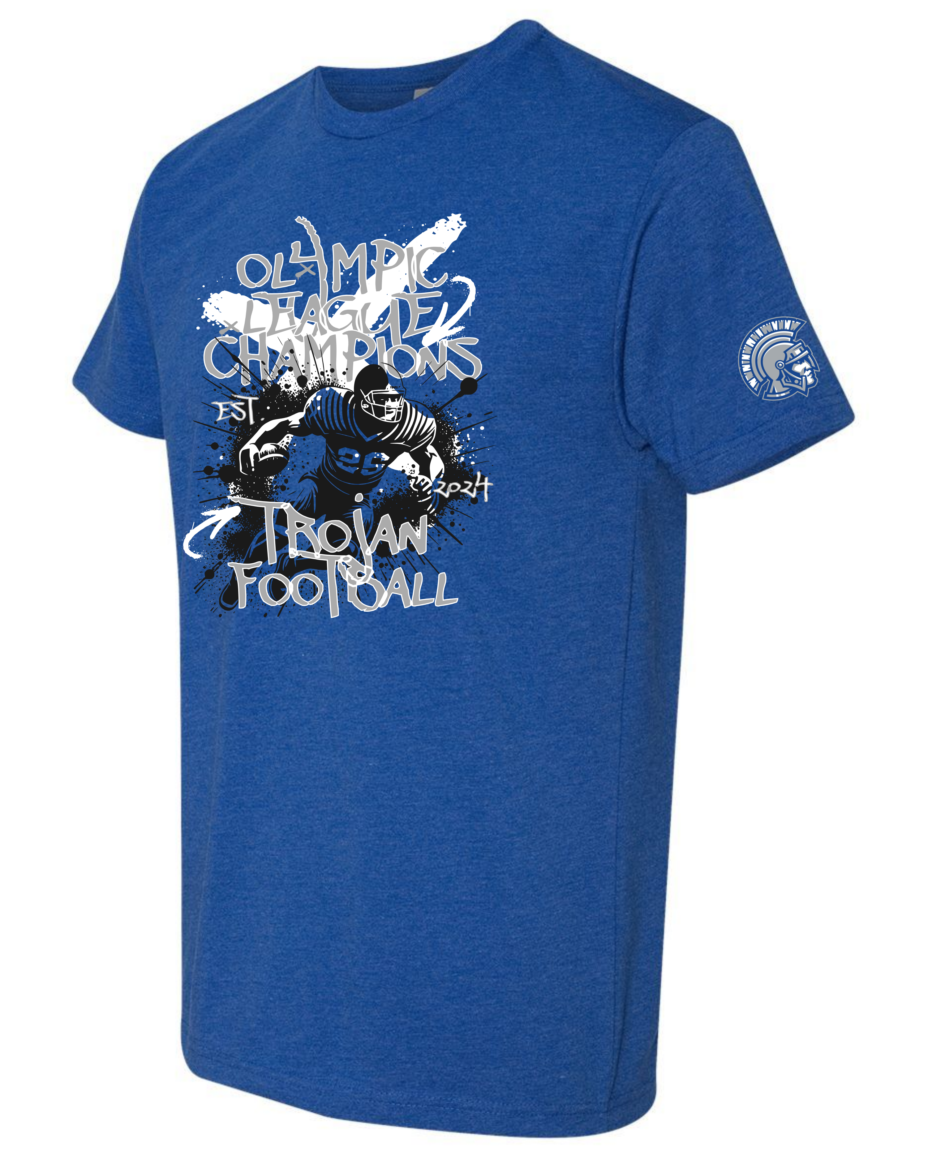 Olympic High School - Olympic League Champions T-Shirt - Shirtify