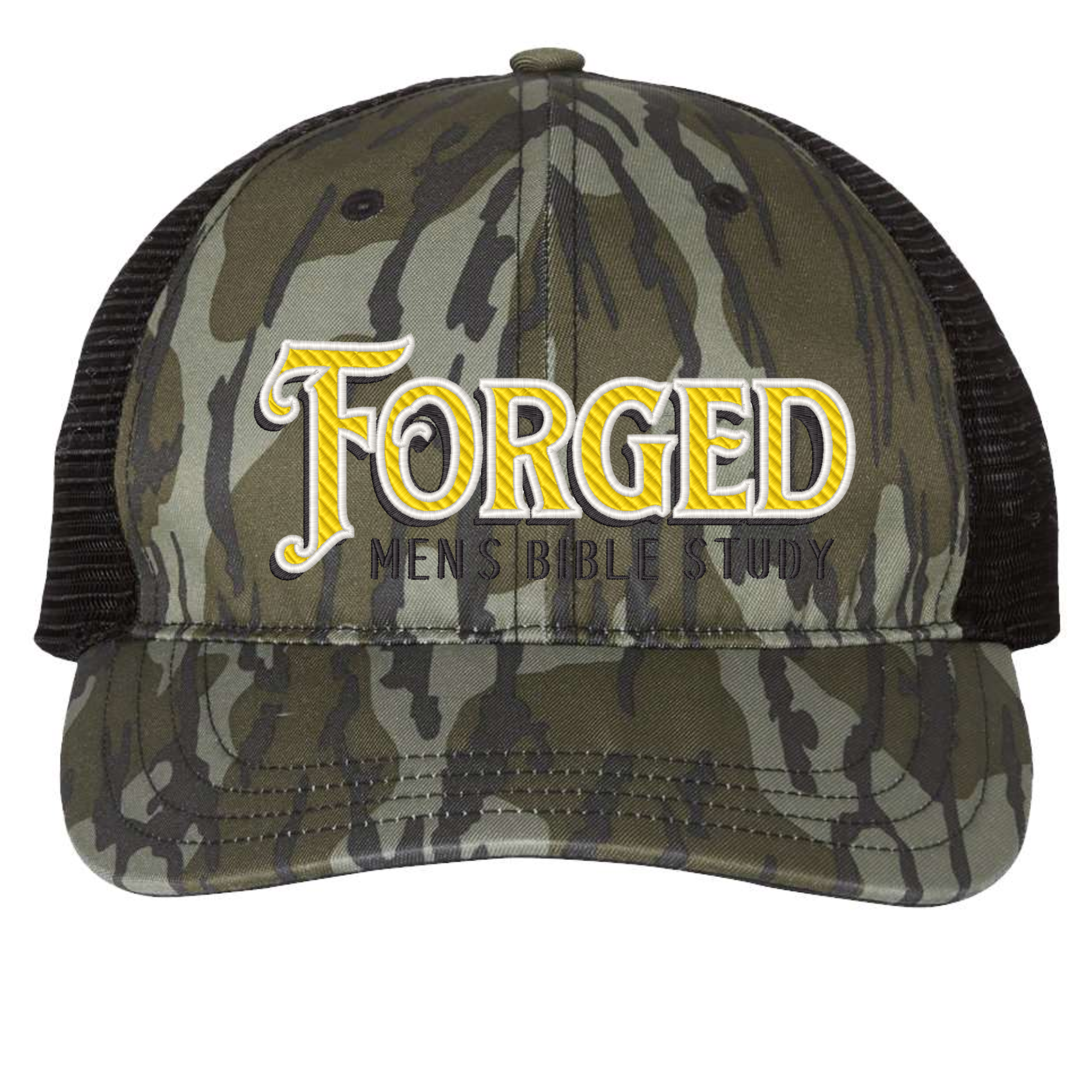 Forged Bible Study Camo Hat