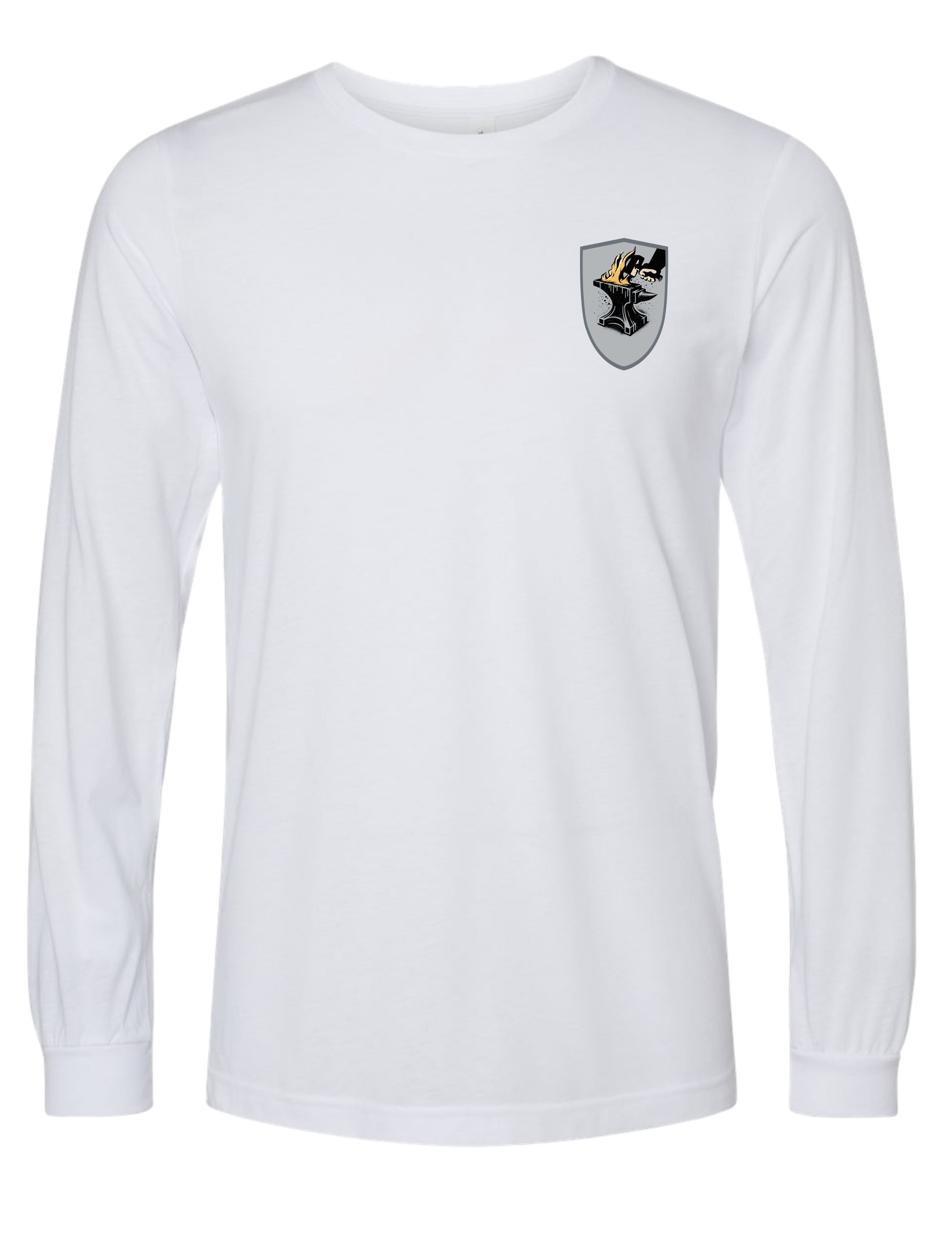 Forged Shield Front Logo Gray