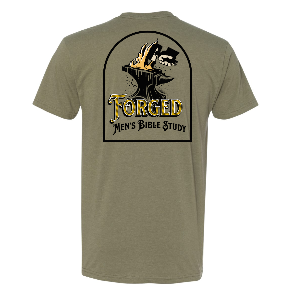 Forged Logo (Black) T-Shirt - Shirtify