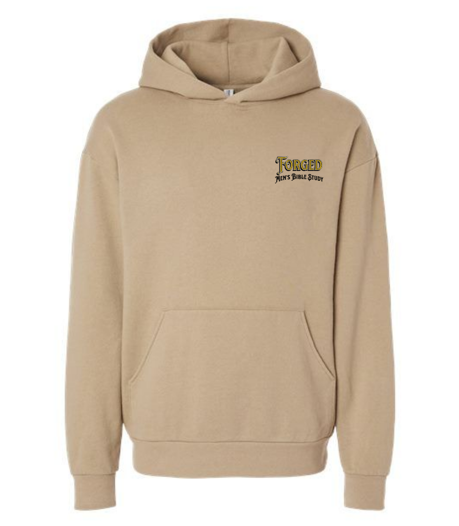 Forged Logo (Black) Hoodie - Shirtify