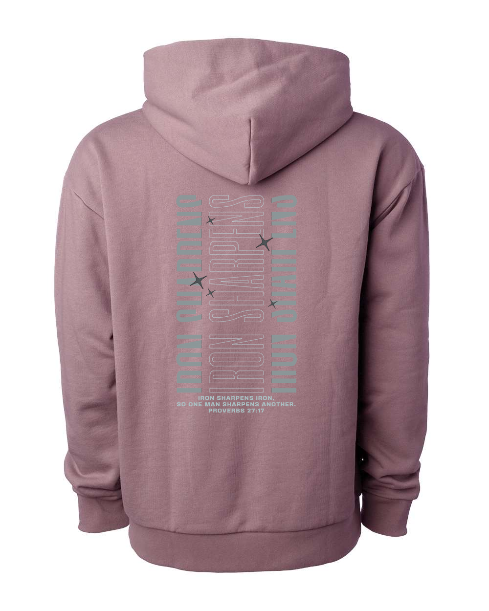 Forged Iron Sharpens Iron (Vertical) Hoodie Orchid (IND280SLB)
Forged Men's Bible Study Pocket