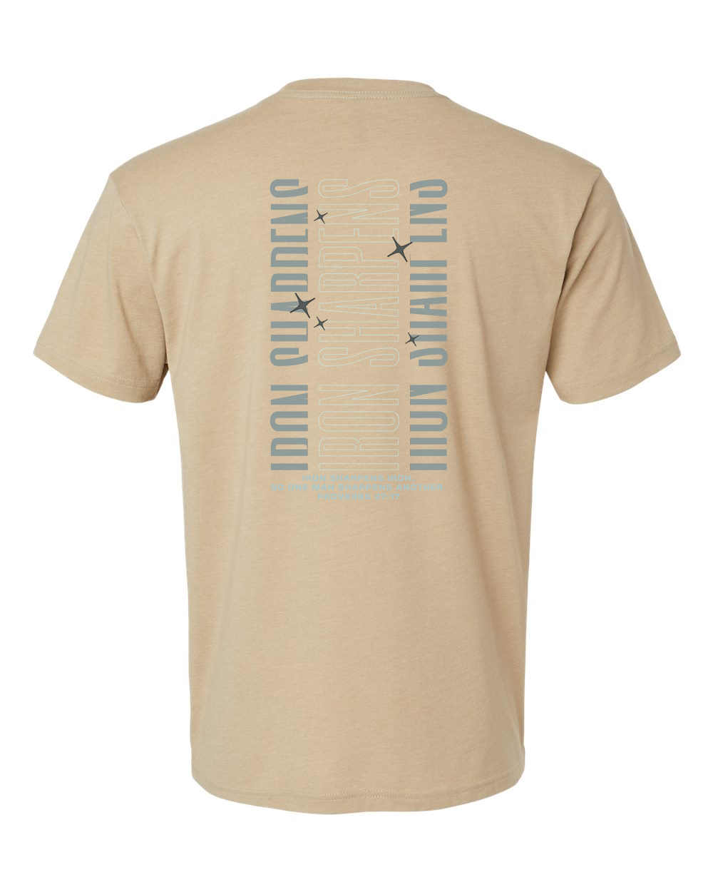 Forged Iron Sharpens Iron (Vertical) T-Shirt Heather Tan (NL6210B)
Forged Men's Bible Study Pocket