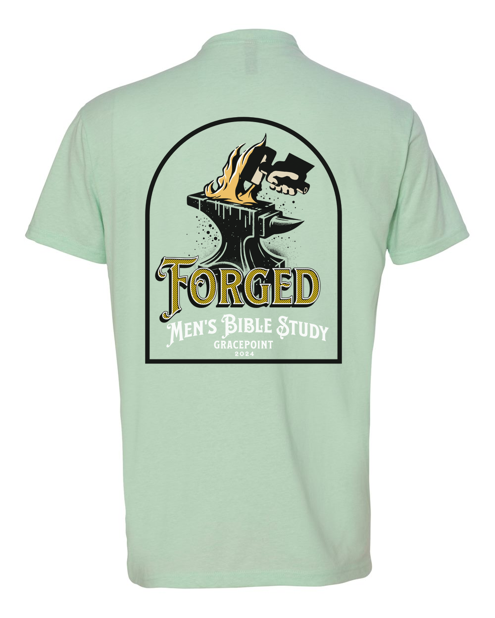 Forged Logo (Black) T-Shirt Mint (NL6210B)