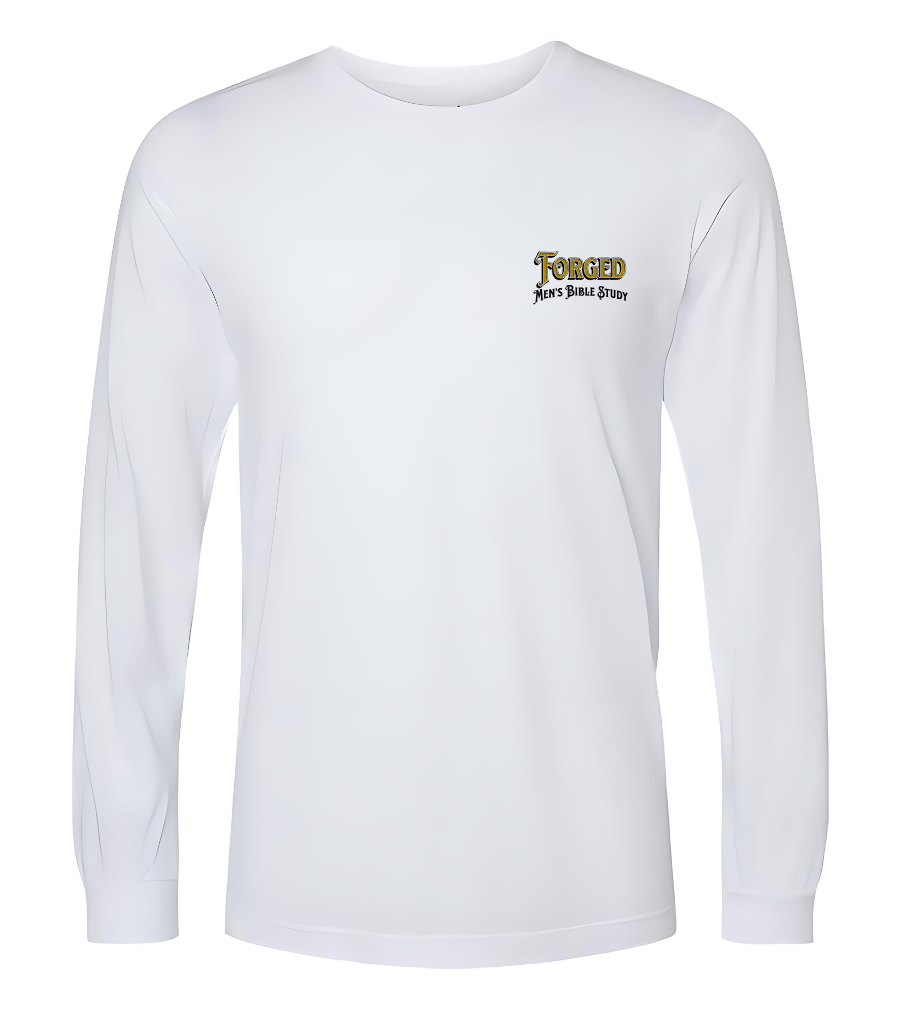 Forged Logo (Black) Long Sleeve T-Shirt - Shirtify