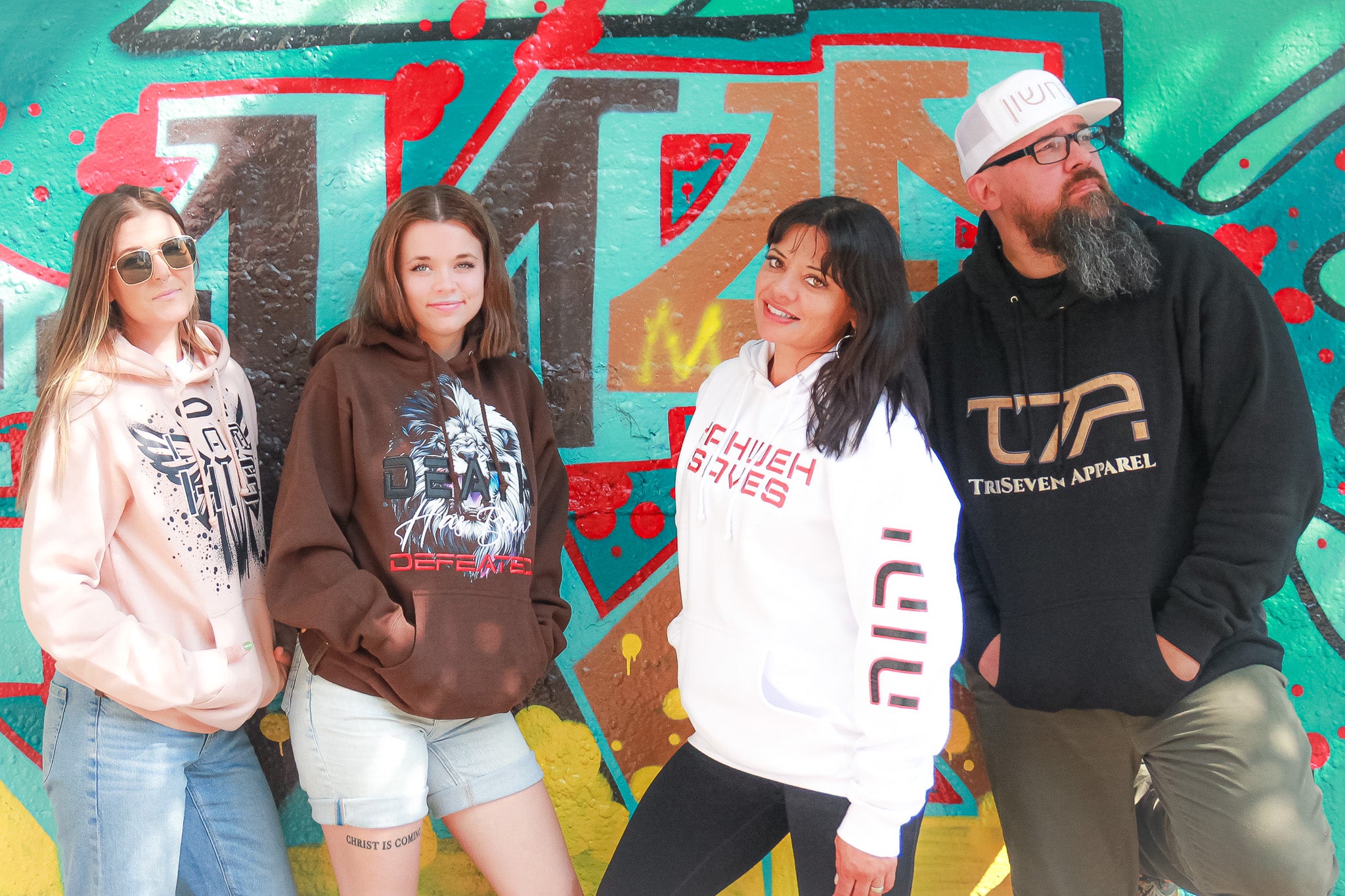 Death Has Been Defeated Hoodie -Chocolate Brown (TriSeven)