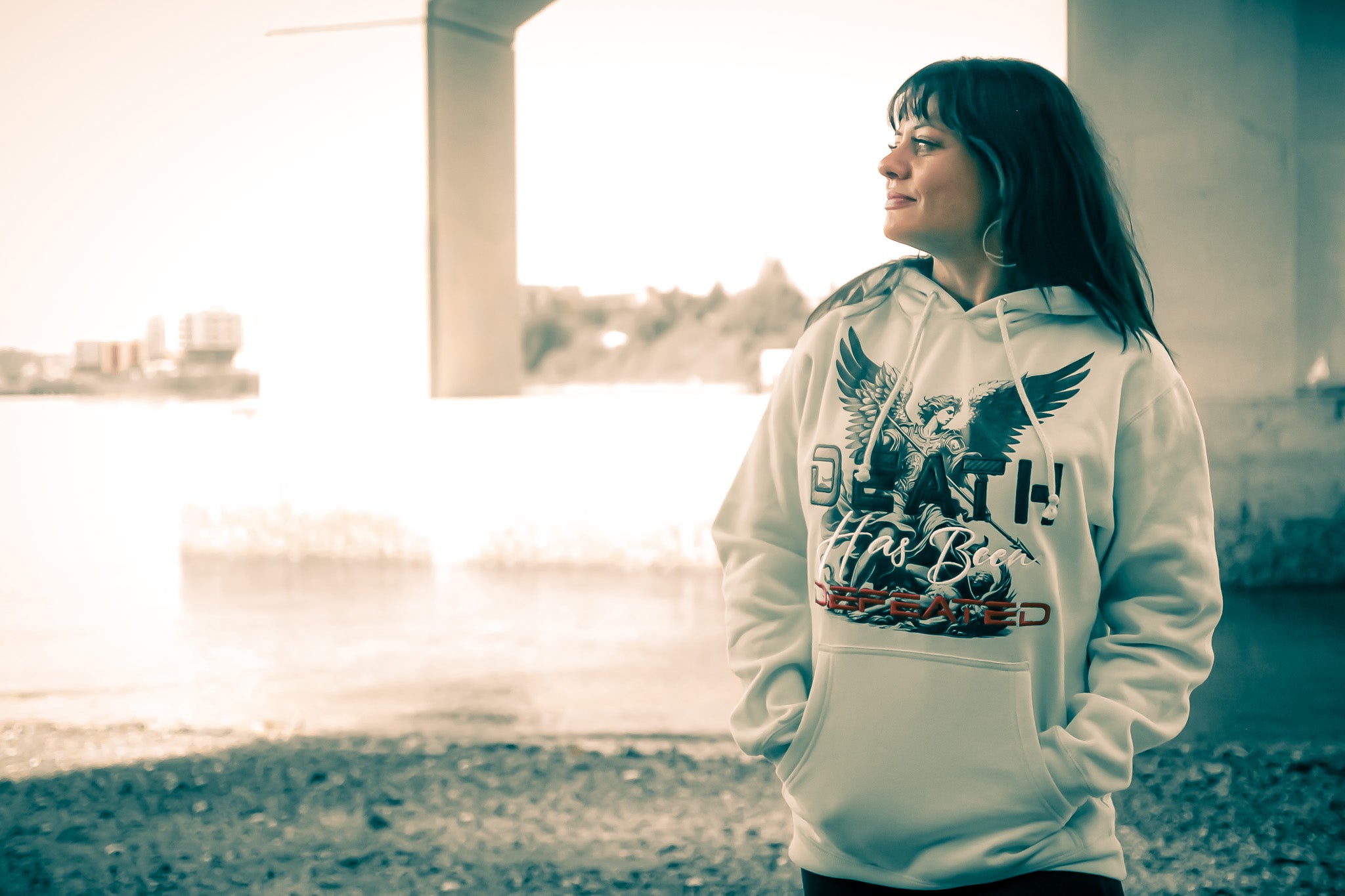 Death Has Been Defeated Hoodie - Mint (TriSeven)