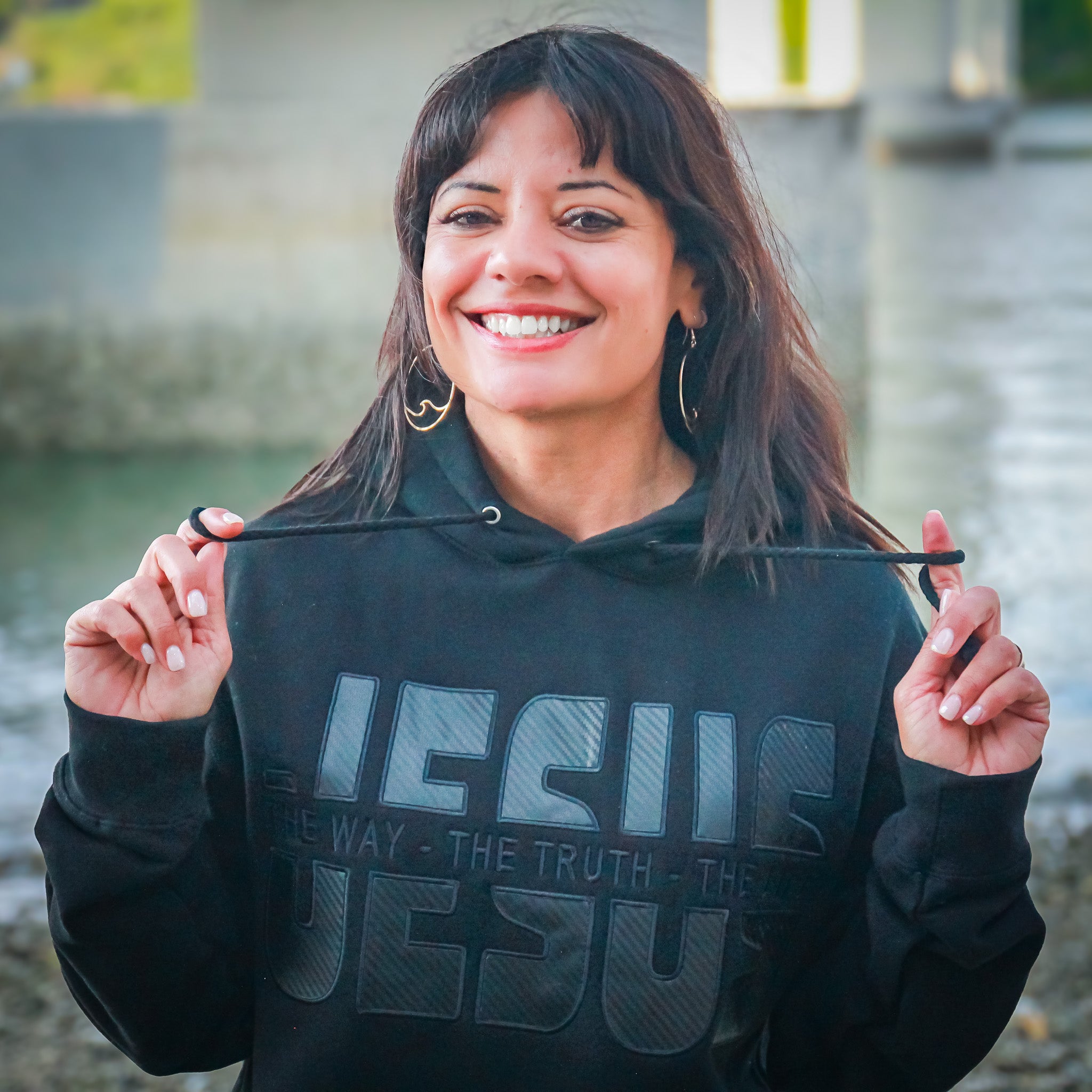 The Way The Truth The Life - Jesus - Hoodie - Black (TriSeven)