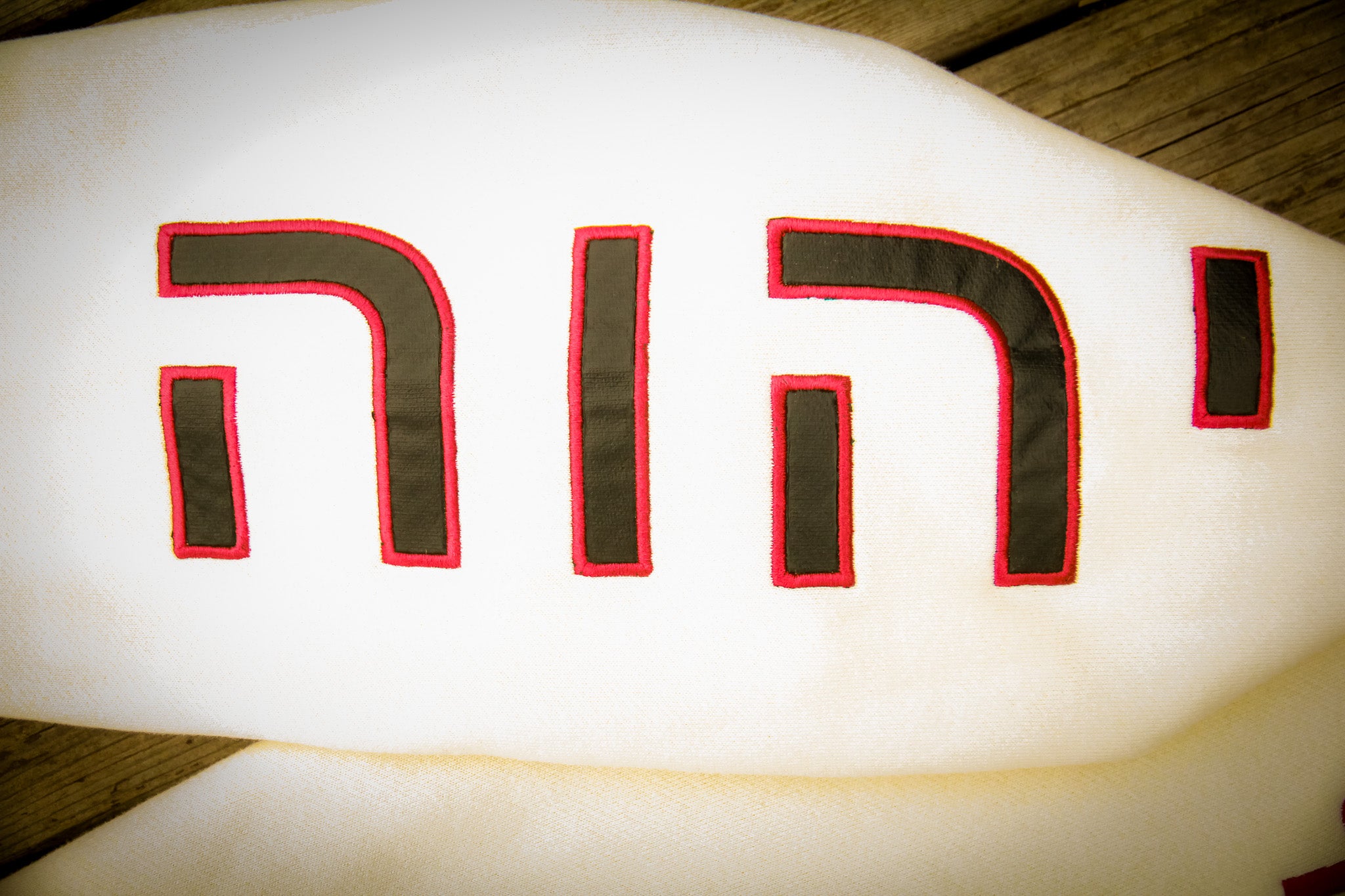 Yahweh Saves Hoodie - Bone (Vanilla) (TriSeven)