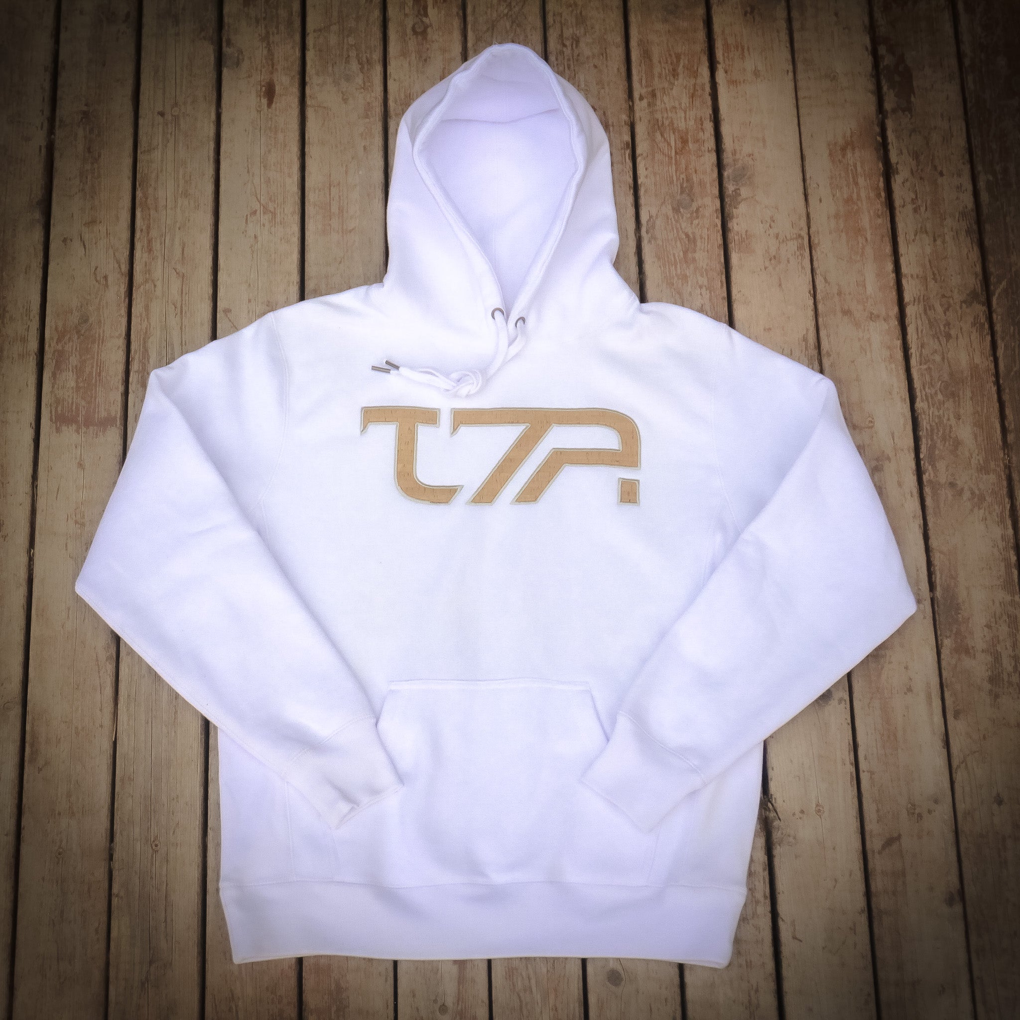 TriSeven Apparel Hoodie - White/ Cork (TriSeven)