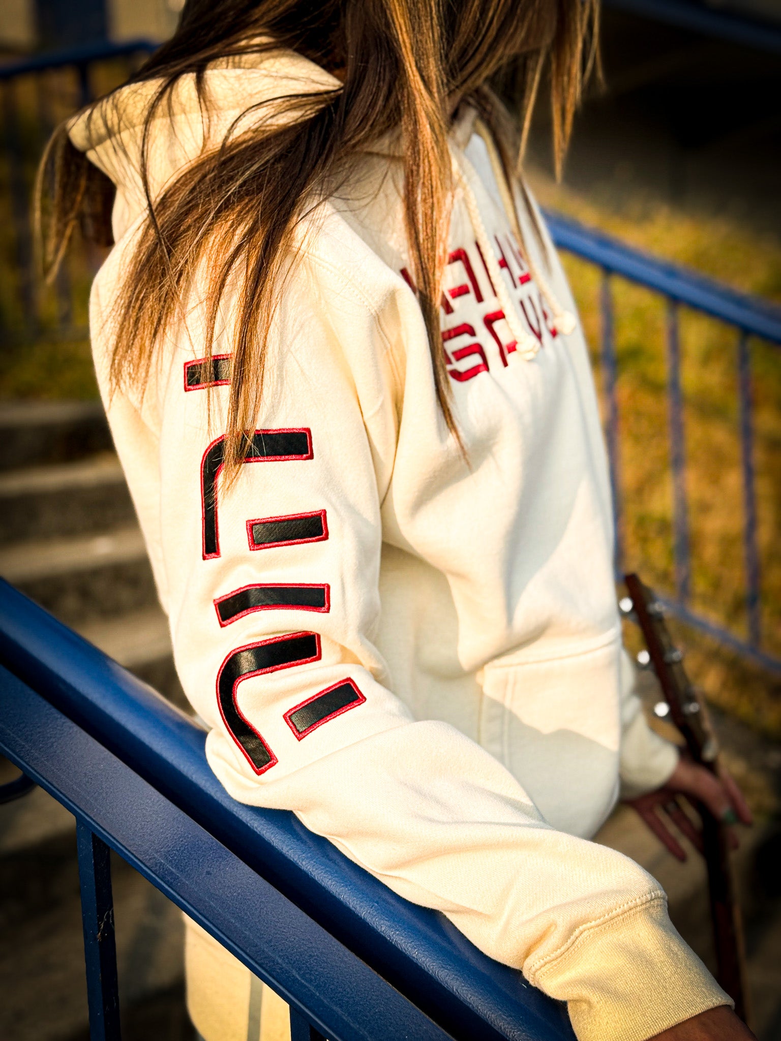 Yahweh Saves Hoodie - Bone (Vanilla) (TriSeven)