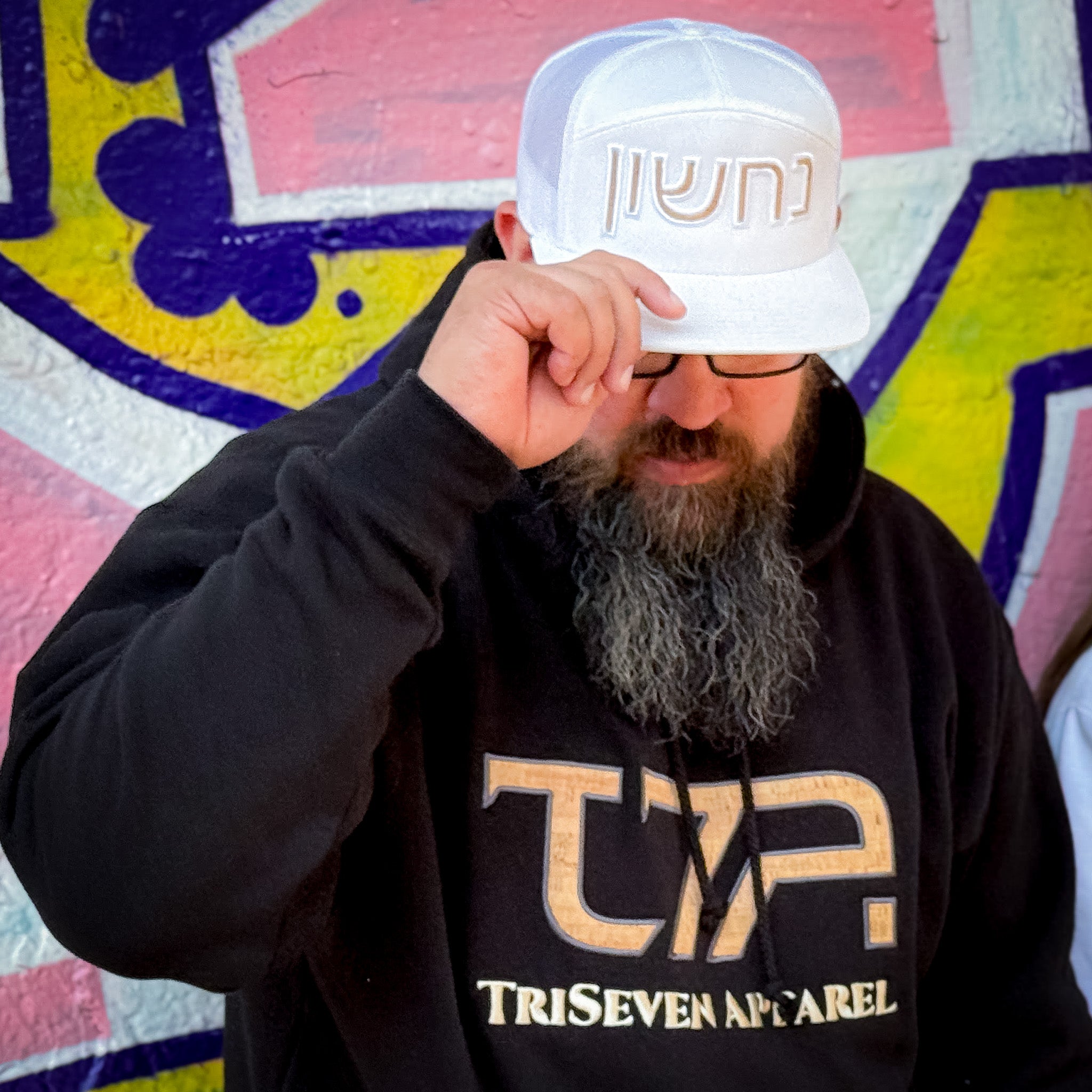 TriSeven Apparel Hoodie - Black / Cork (TriSeven)