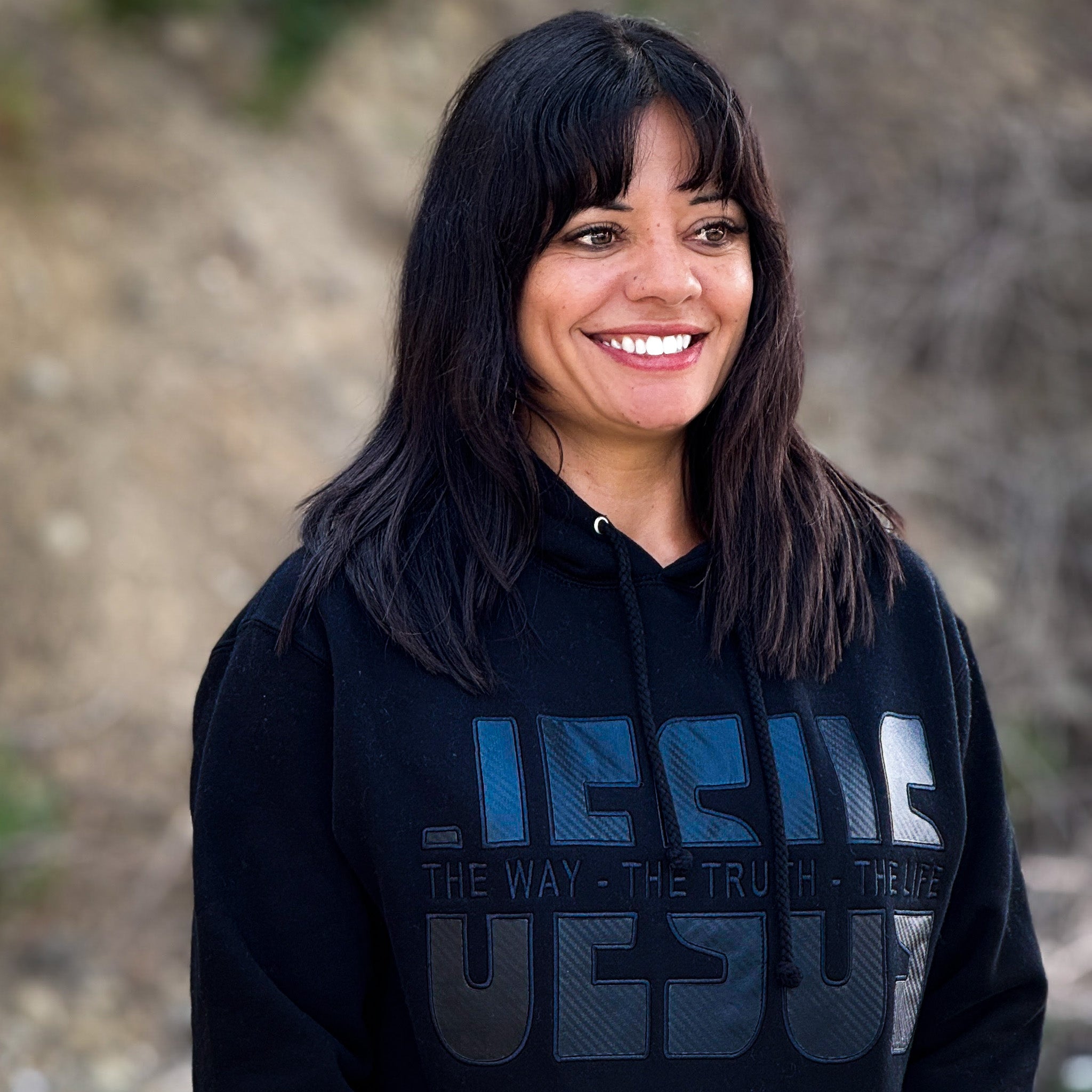 The Way The Truth The Life - Jesus - Hoodie - Black (TriSeven)