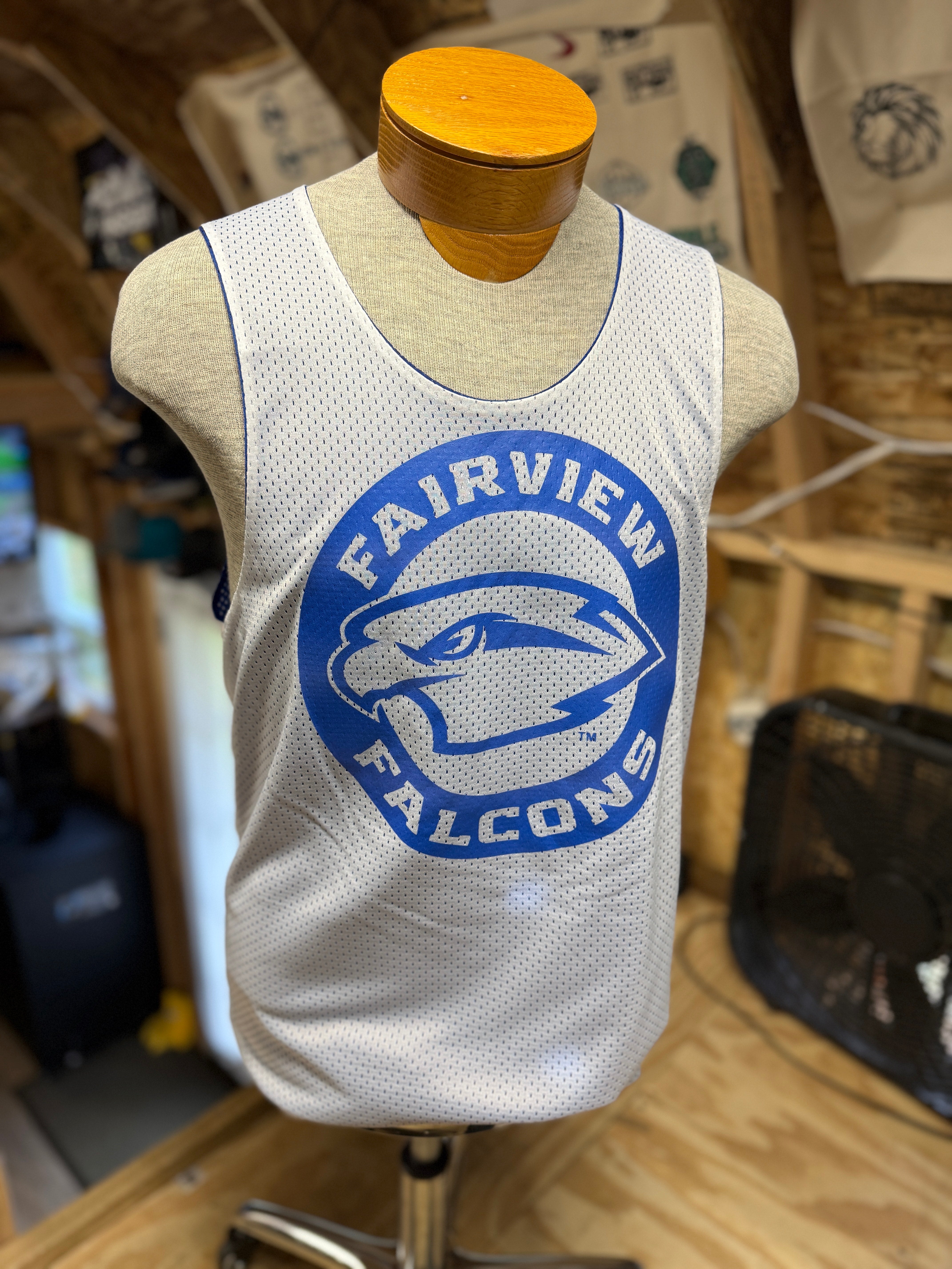 Fairview Falcon Practice Jersey Basketball Reversible