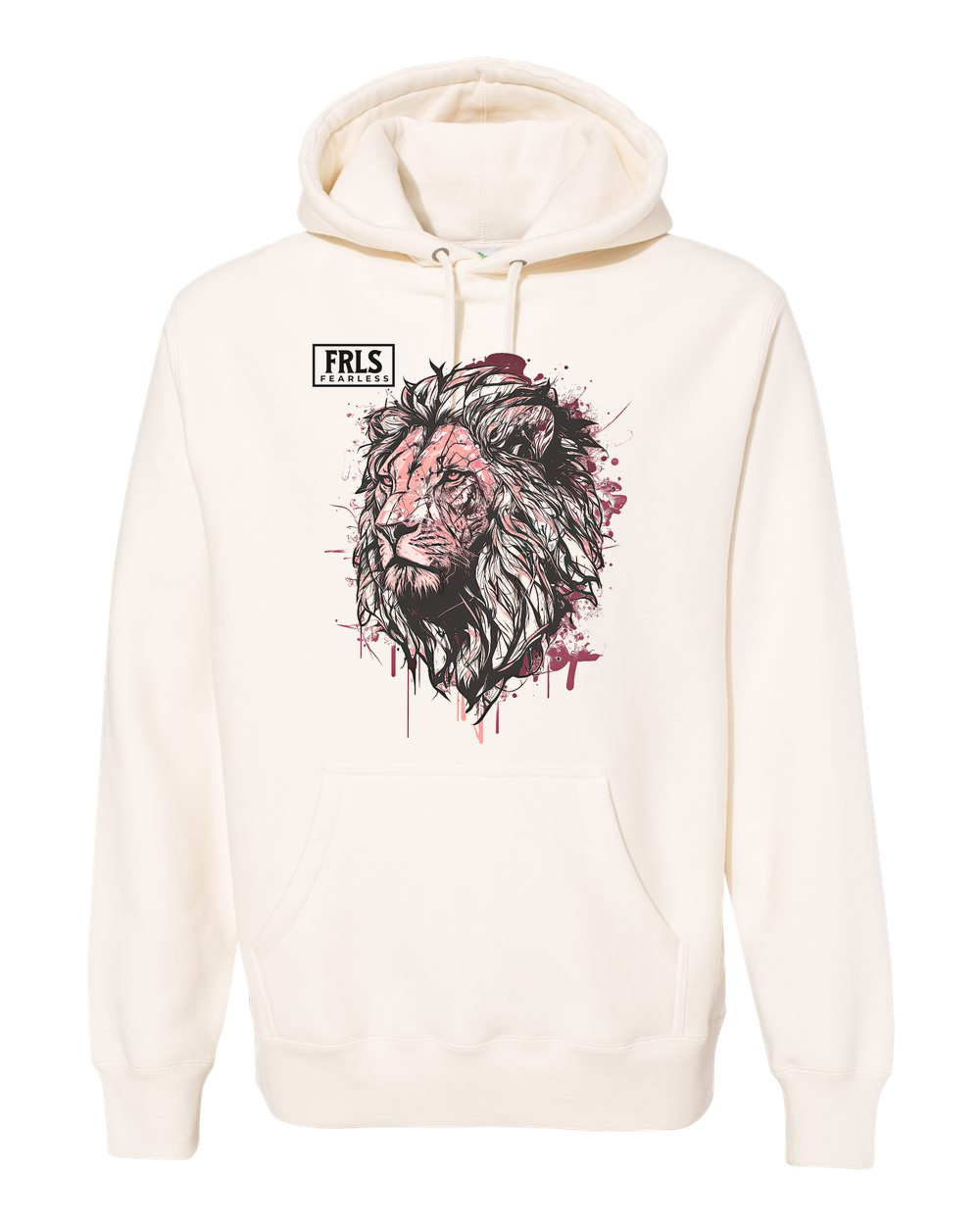 Fearless Logo w/ Lion Hoodie - Shirtify