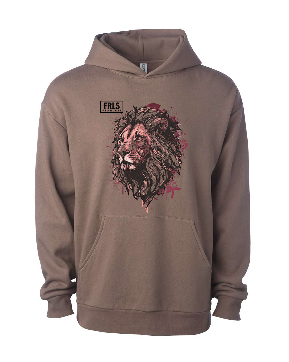 Fearless Logo w/ Lion Hoodie - Shirtify
