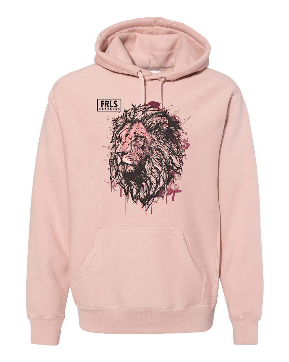 Fearless Logo w/ Lion Hoodie - Shirtify