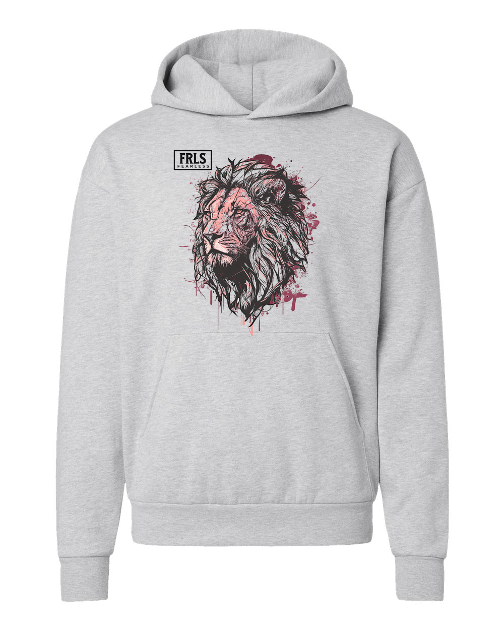 Fearless Logo w/ Lion Hoodie - Shirtify