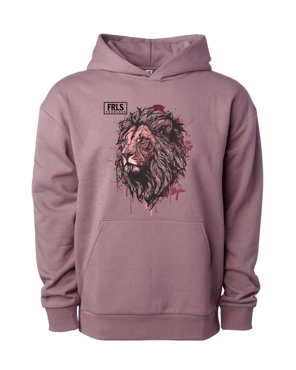 Fearless Logo w/ Lion Hoodie - Shirtify