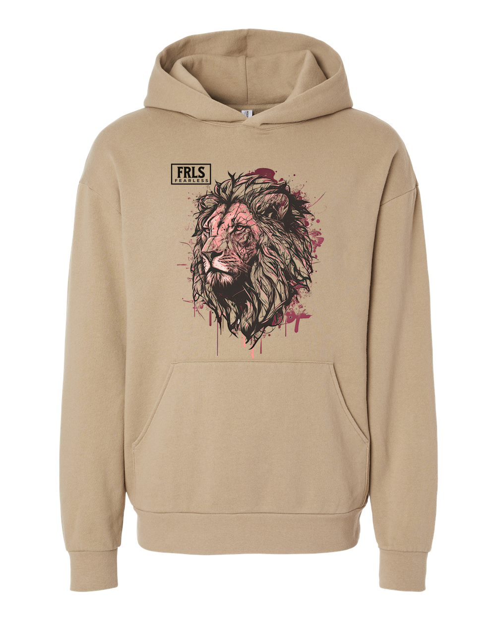 Fearless Logo w/ Lion Hoodie - Shirtify
