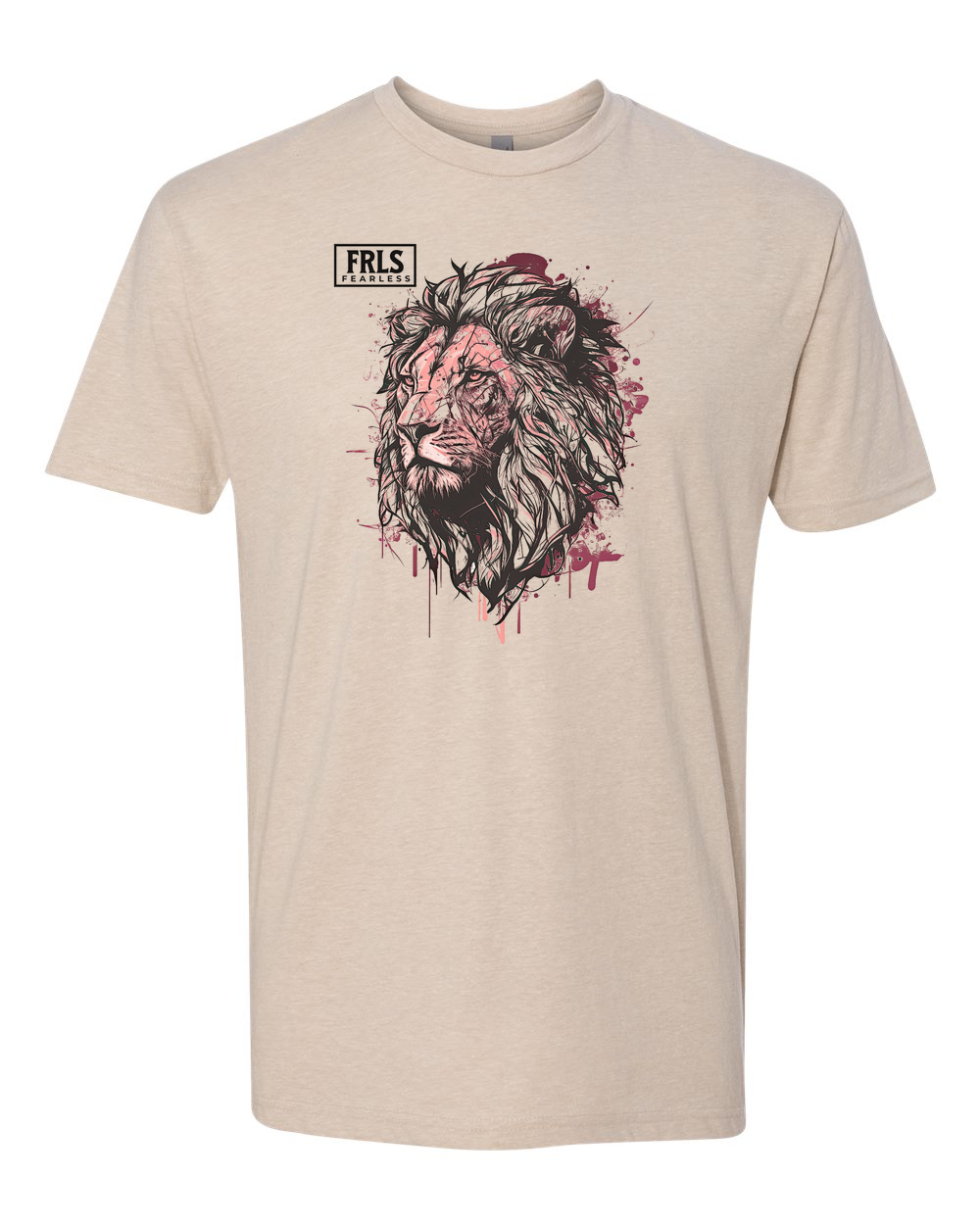 Fearless Logo w/ Lion T-Shirt - Shirtify