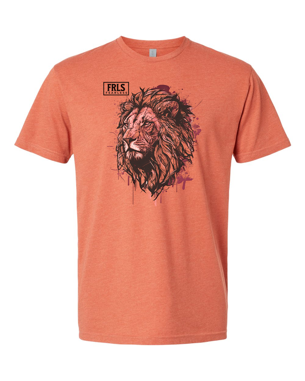 Fearless Logo w/ Lion T-Shirt - Shirtify
