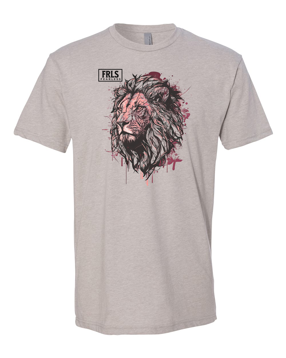 Fearless Logo w/ Lion T-Shirt - Shirtify