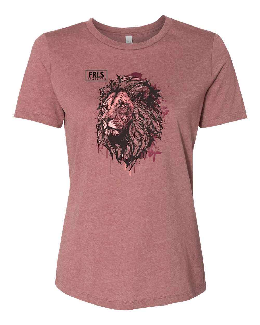 Fearless Logo w/ Lion Women's T-Shirt - Shirtify