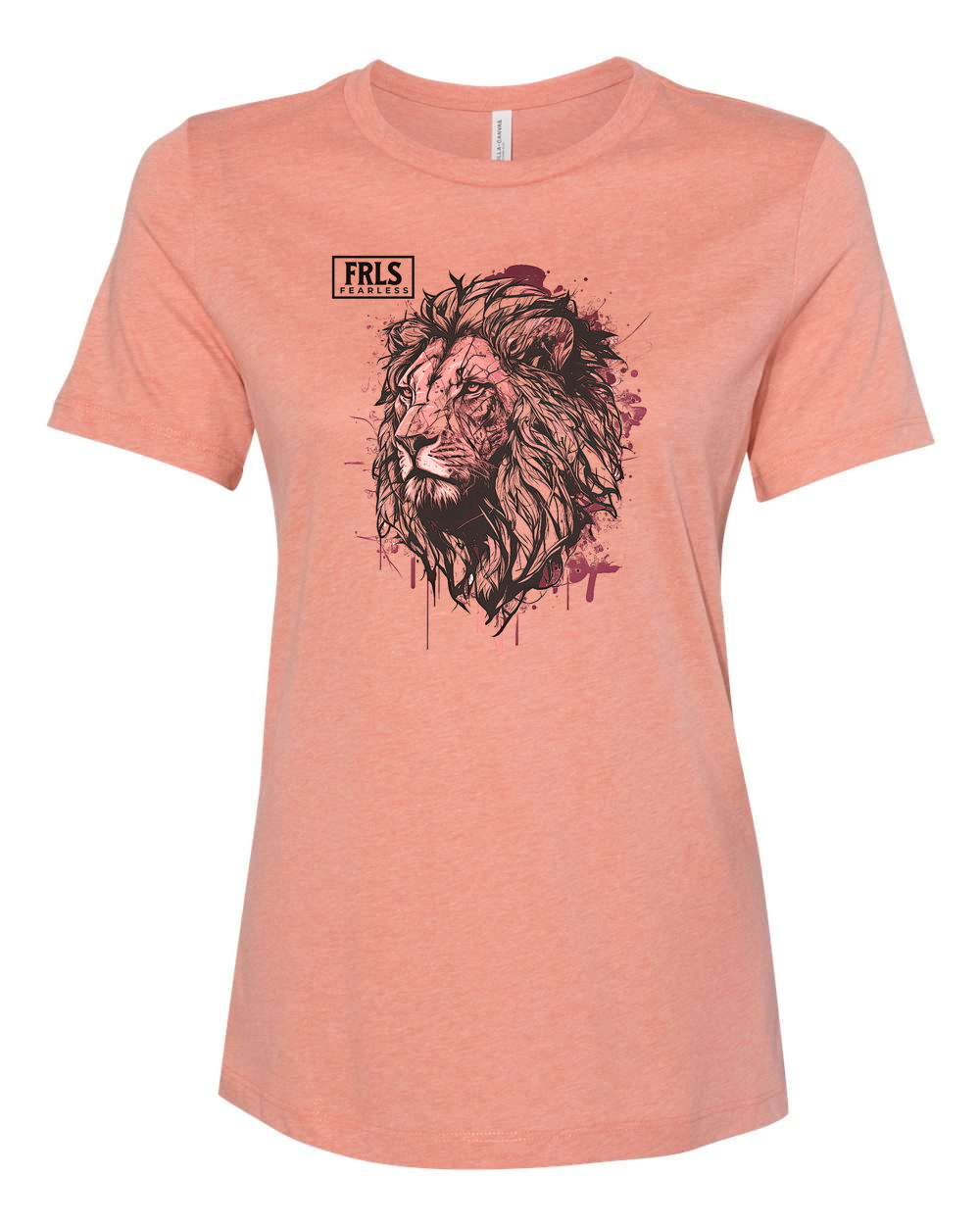 Fearless Logo w/ Lion Women's T-Shirt - Shirtify