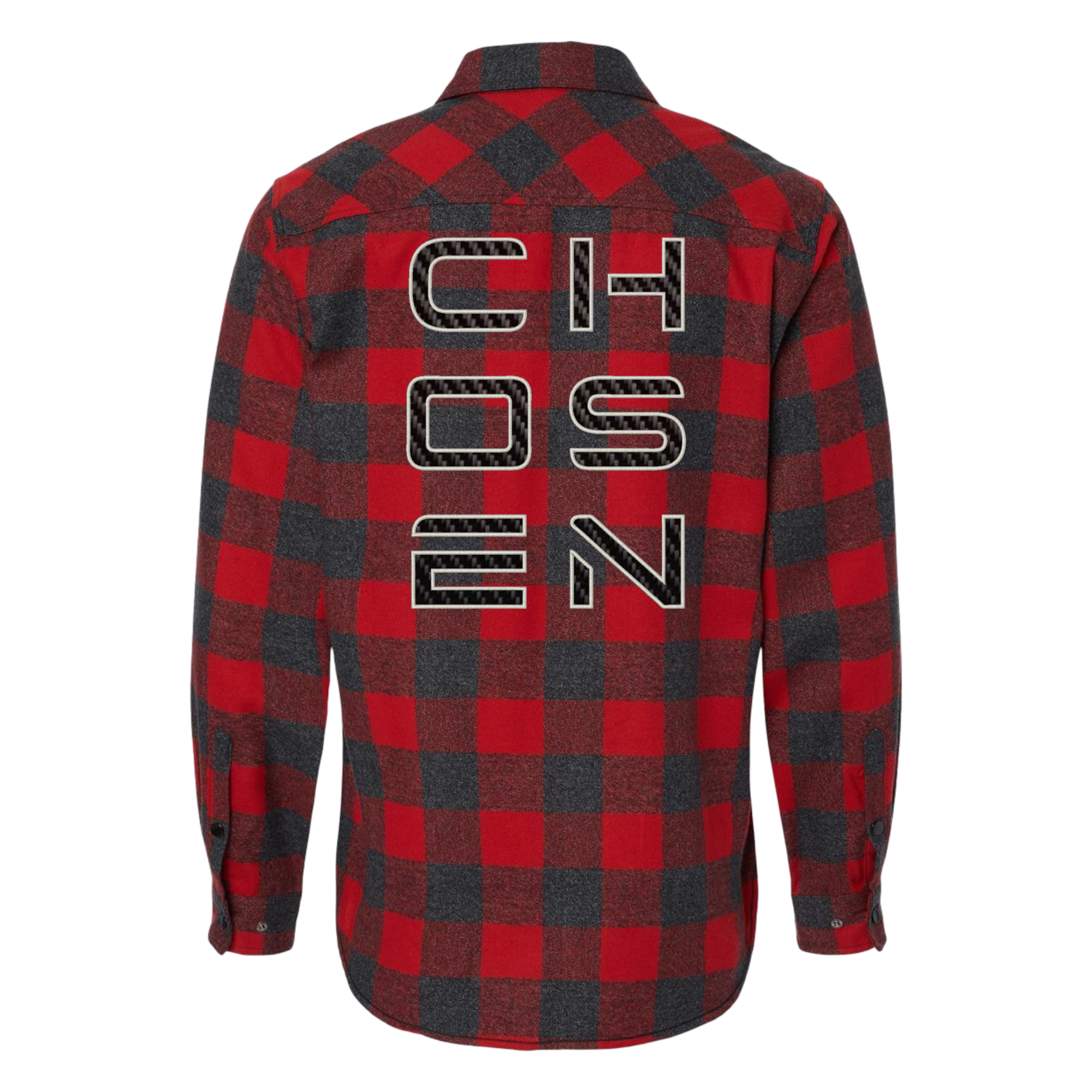Chosen -  Flannel - Carbon Fiber Embellished