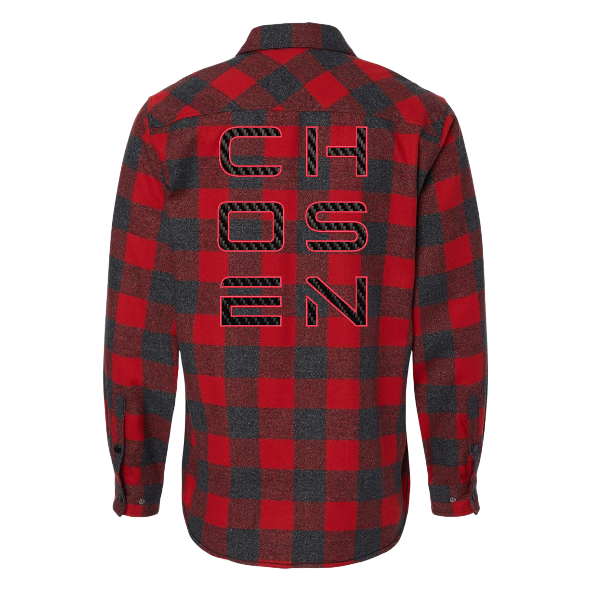 Chosen -  Flannel - Carbon Fiber Embellished