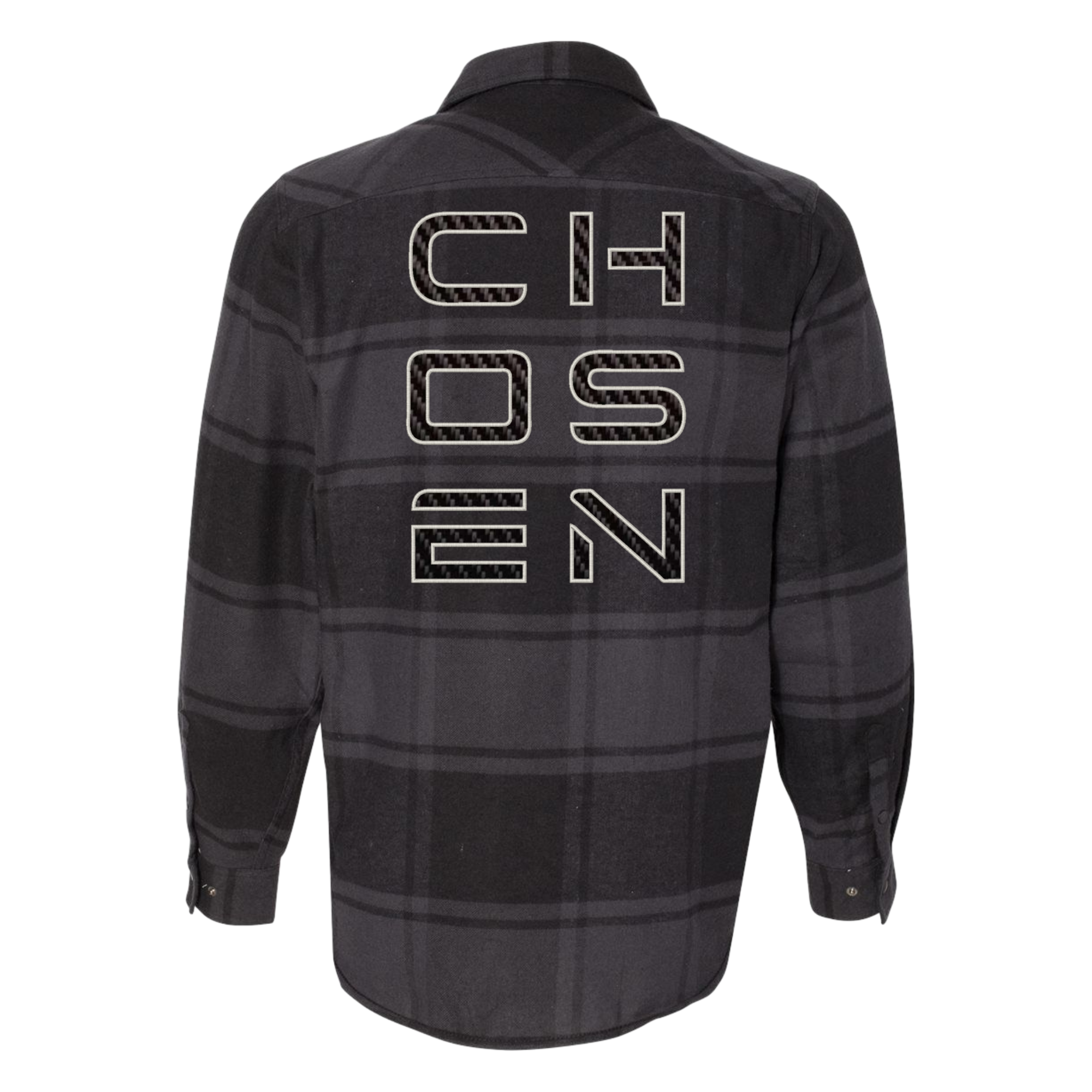 Chosen -  Flannel - Carbon Fiber Embellished