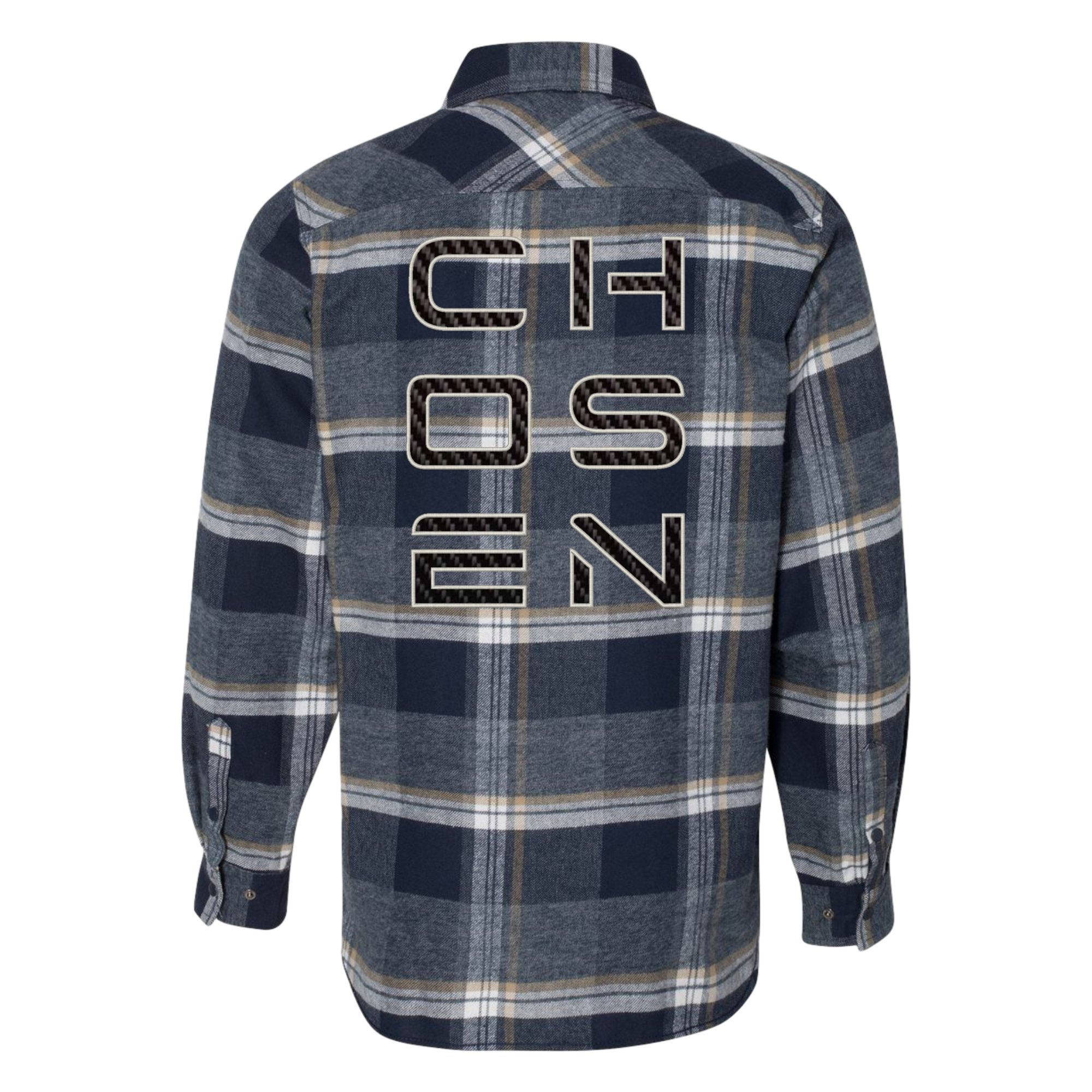 Chosen -  Flannel - Carbon Fiber Embellished