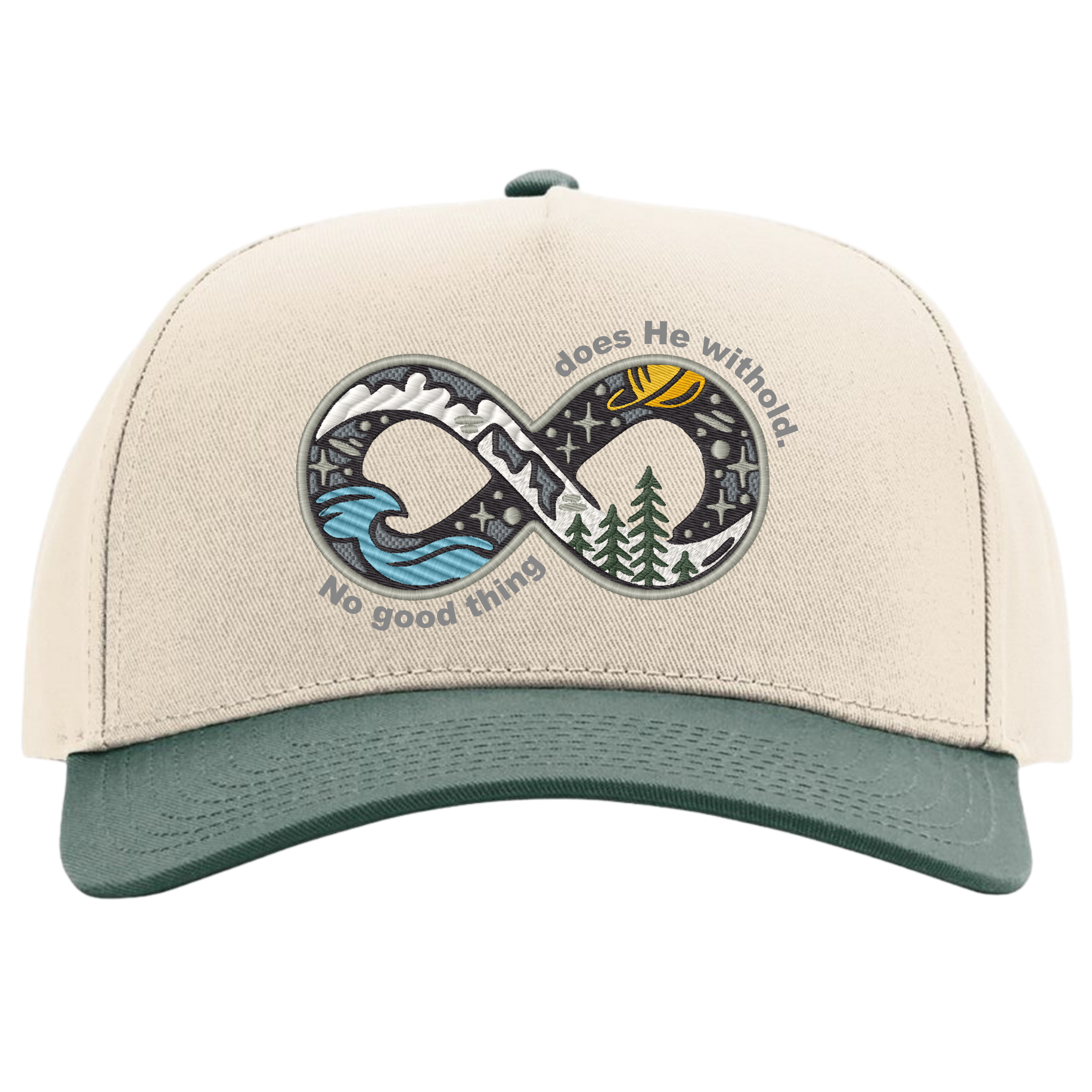 No good thing does He withold - Embroidered Snap Back Hat - Shirtify