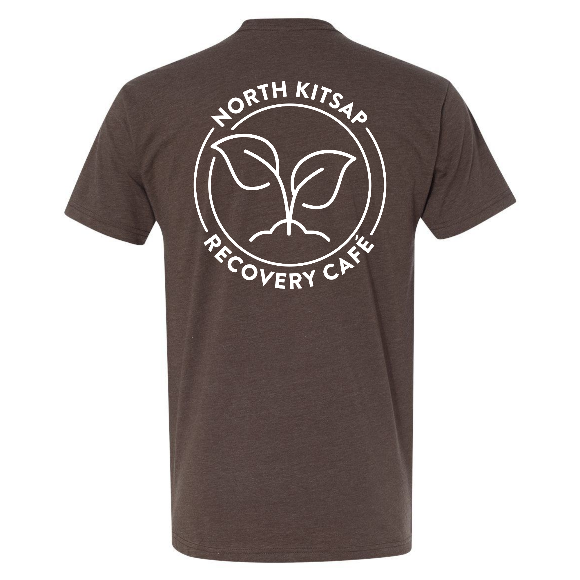 NKR Cafe White Logo T-shirt - Shirtify