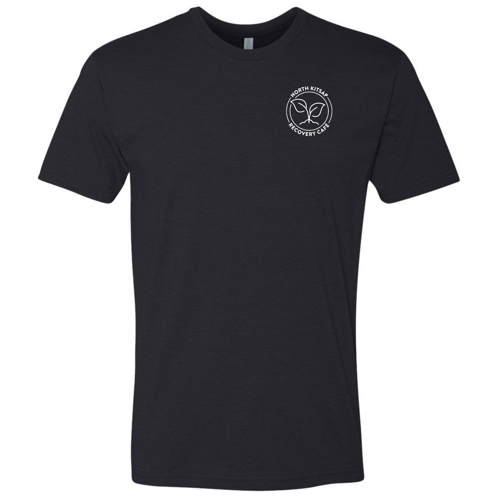 NKR Cafe White Logo T-shirt - Shirtify