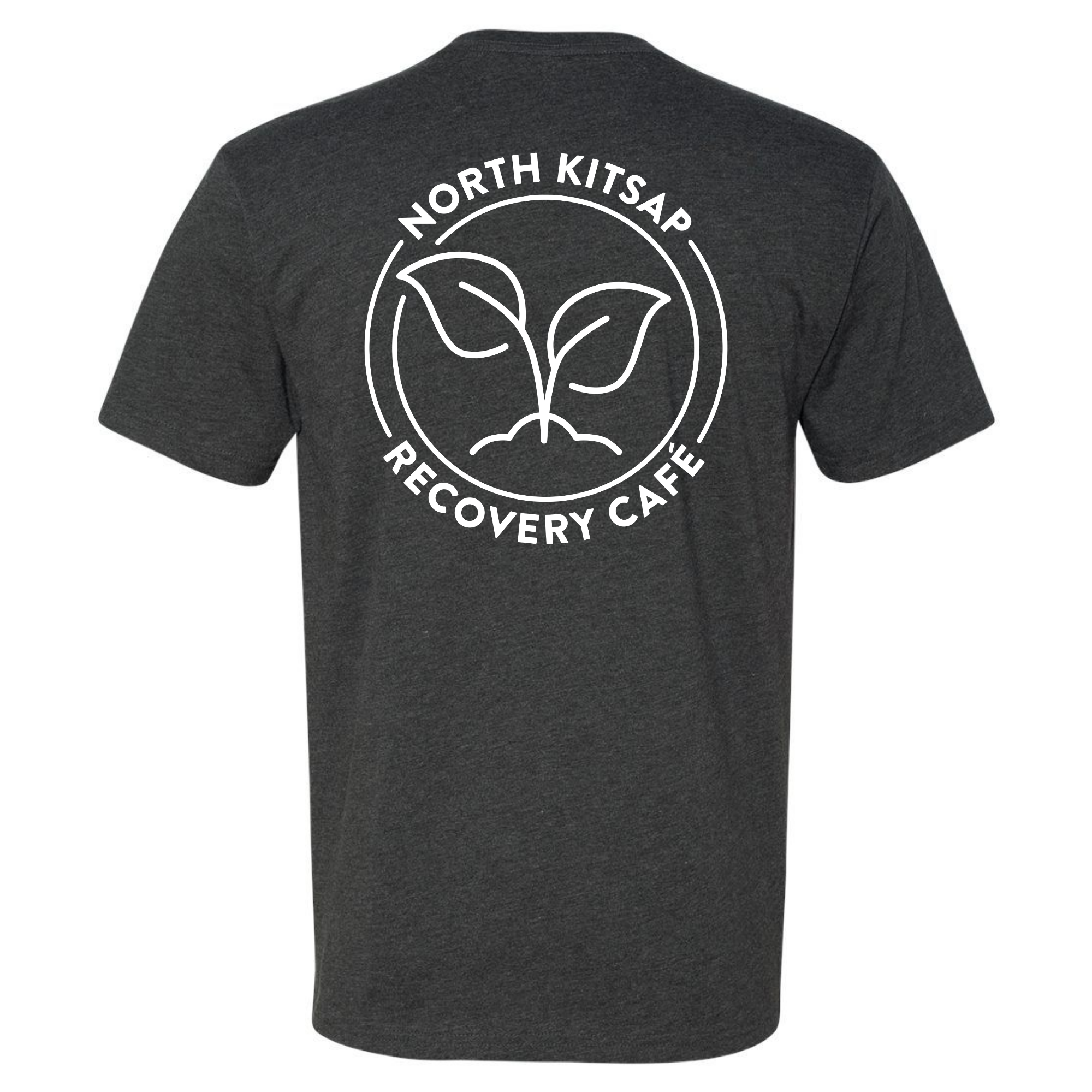 NKR Cafe White Logo T-shirt - Shirtify