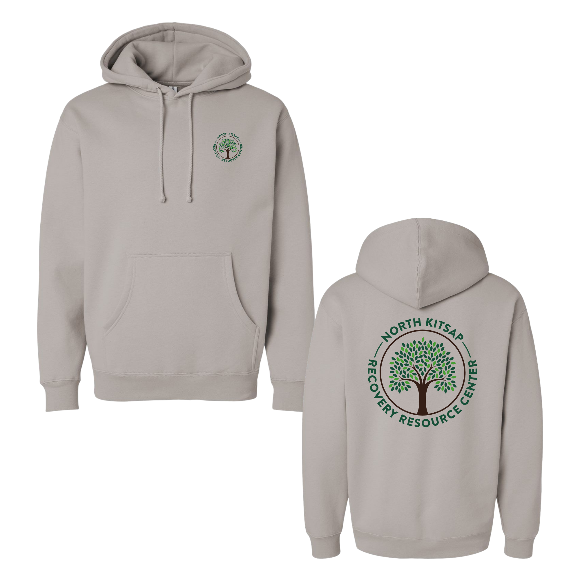 NKR Center Color Logo Hoodie - Shirtify
