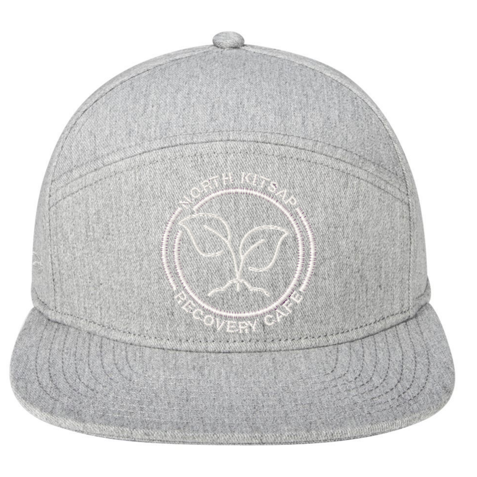 NKR Cafe Embroidered Six-Panel Hat - Shirtify