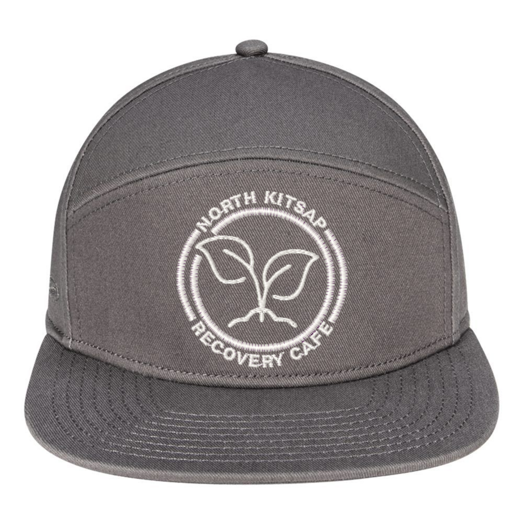 NKR Cafe Embroidered Six-Panel Hat - Shirtify