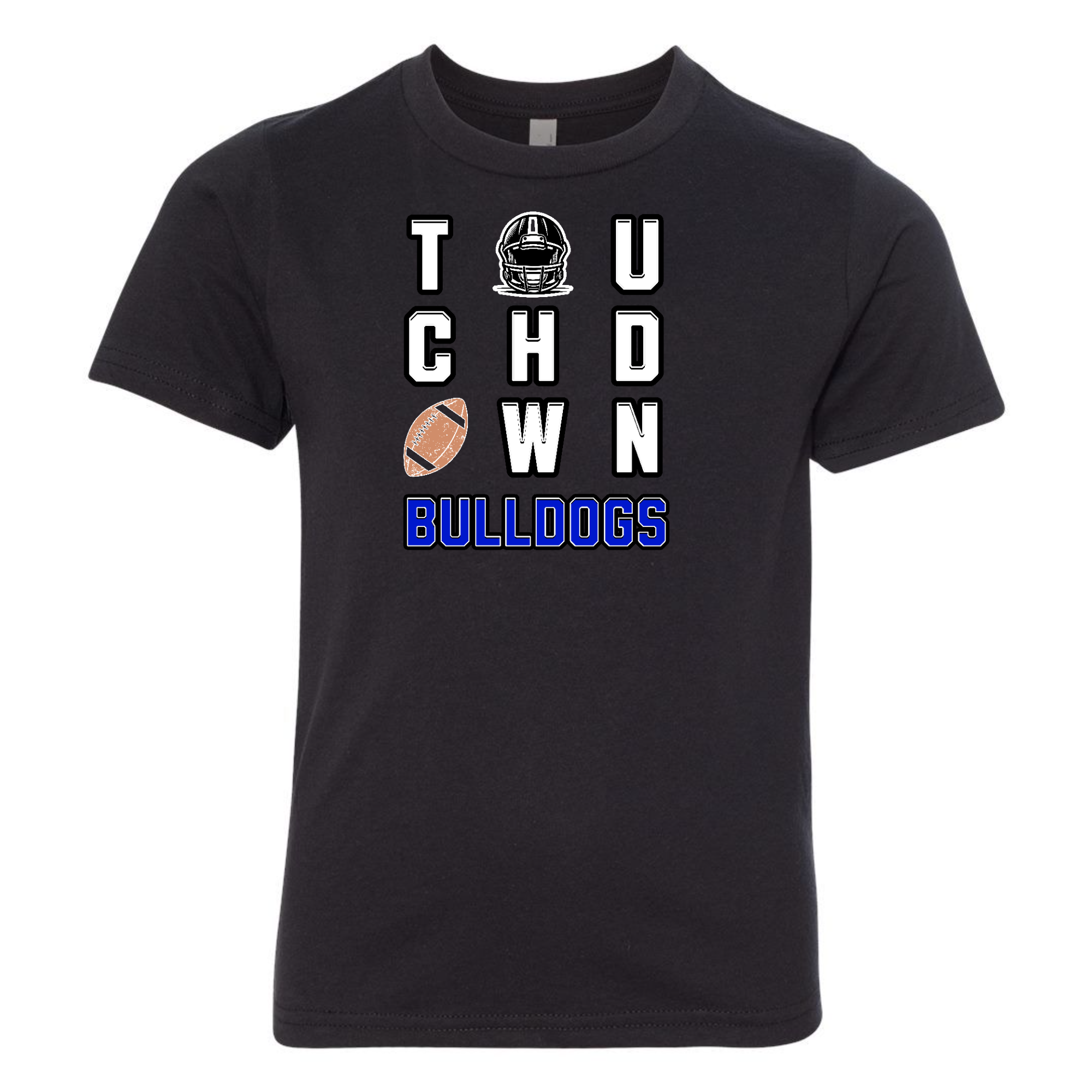 North Mason Touchdown Football T-Shirt 6210 (Unisex) - Shirtify