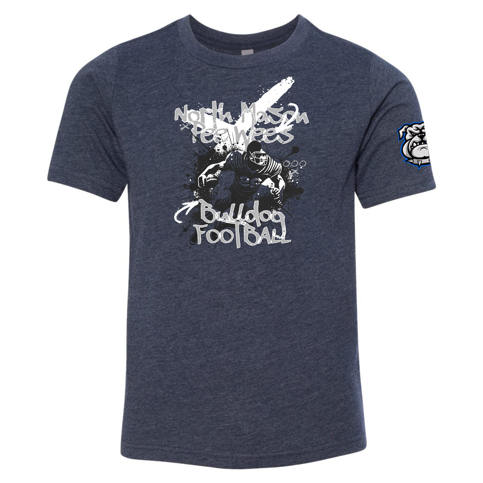 North Mason Football Rush T-Shirt YOUTH 3312 - Shirtify