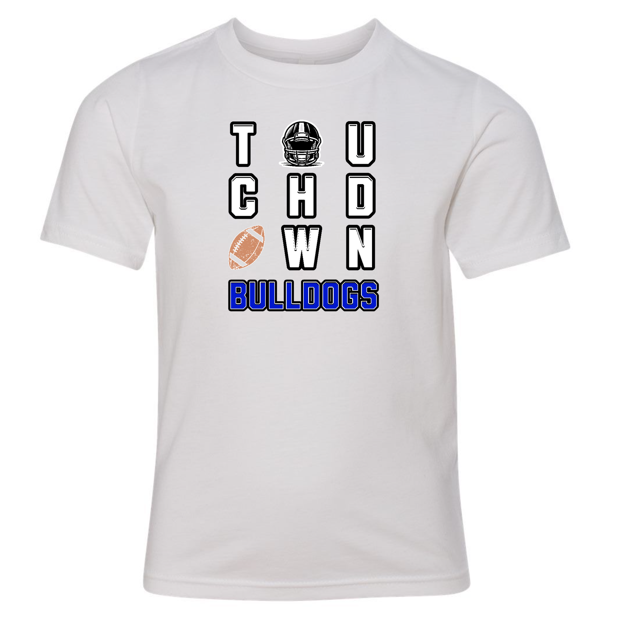 North Mason Football Touchdown YOUTH T-Shirt 3312 - Shirtify